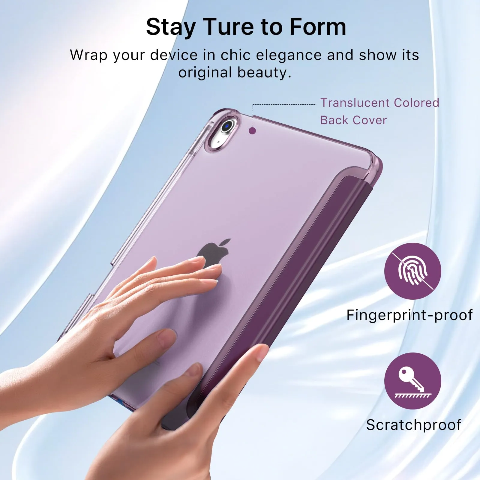 MoKo Cover per iPad Air 11 Pollici (M4/M3/M2) 2024-2026 con Portapenna - immagine 5