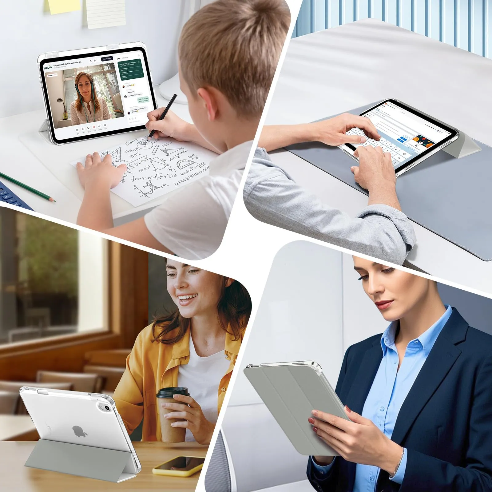 MoKo Cover per iPad Air 11 Pollici (M4/M3/M2) 2024/2025/2026 con Portapenna - immagine 9
