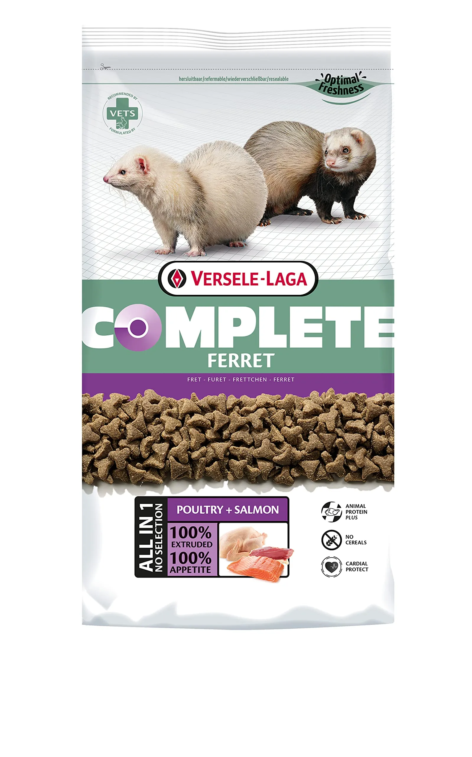 Versele-Laga Complete Ferret Alimento Estruso per Furetti, 2.5kg - immagine 1
