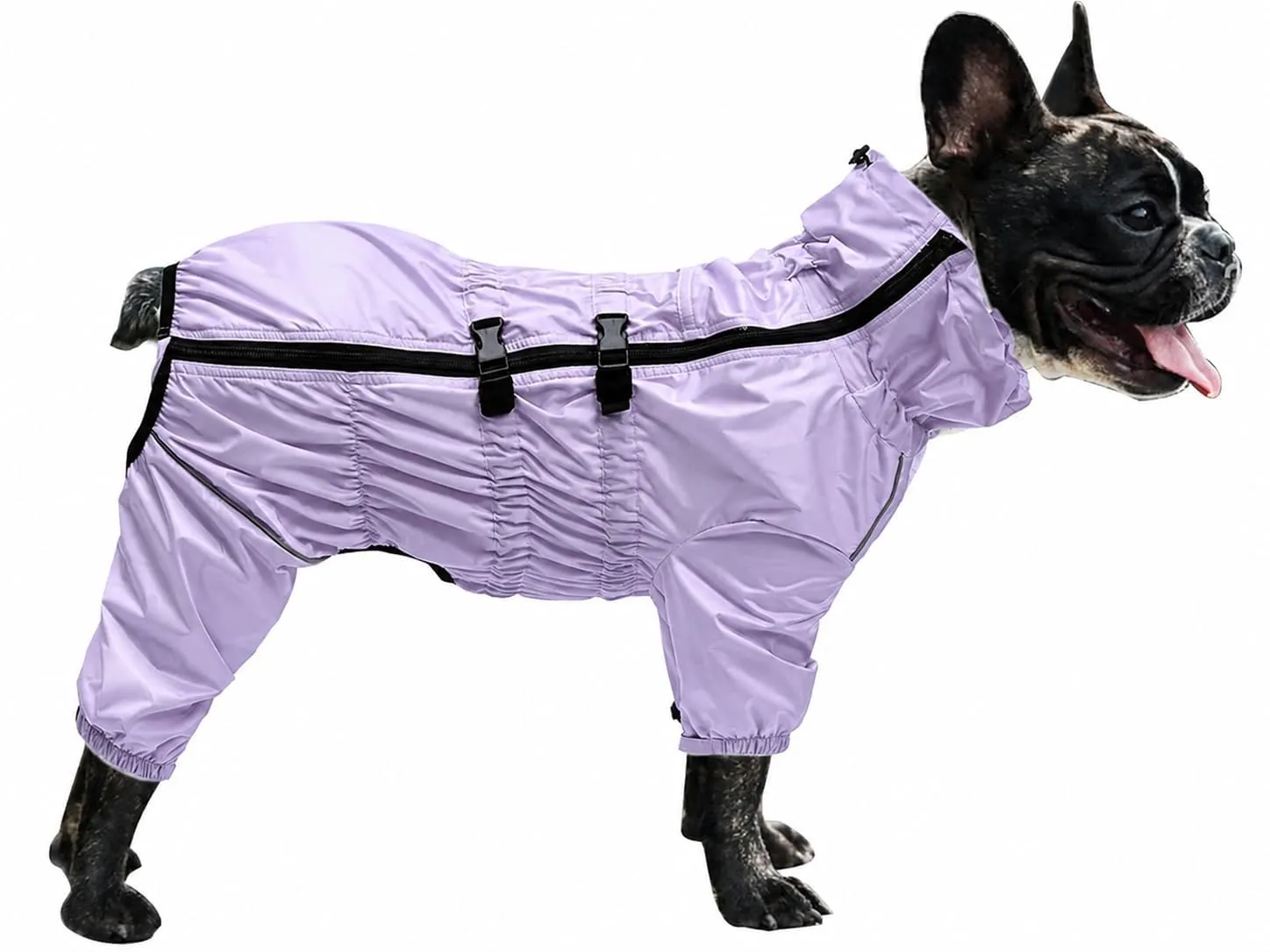 Morezi Cappottino Impermeabile per Cane, Lila, Small - immagine 1