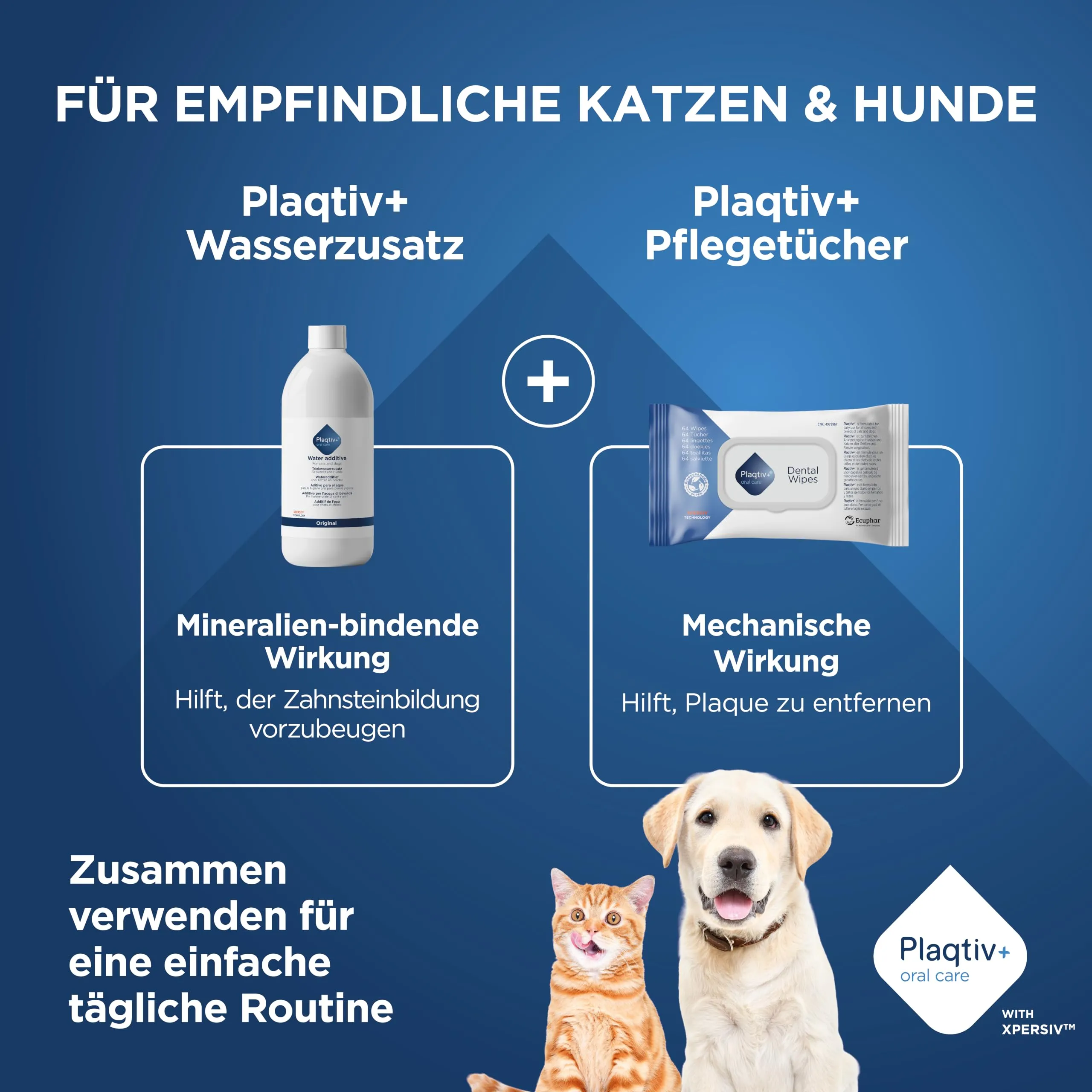 Plaqtiv+ Additivo per Acqua Potabile per Cani e Gatti, 500 ml - immagine 6
