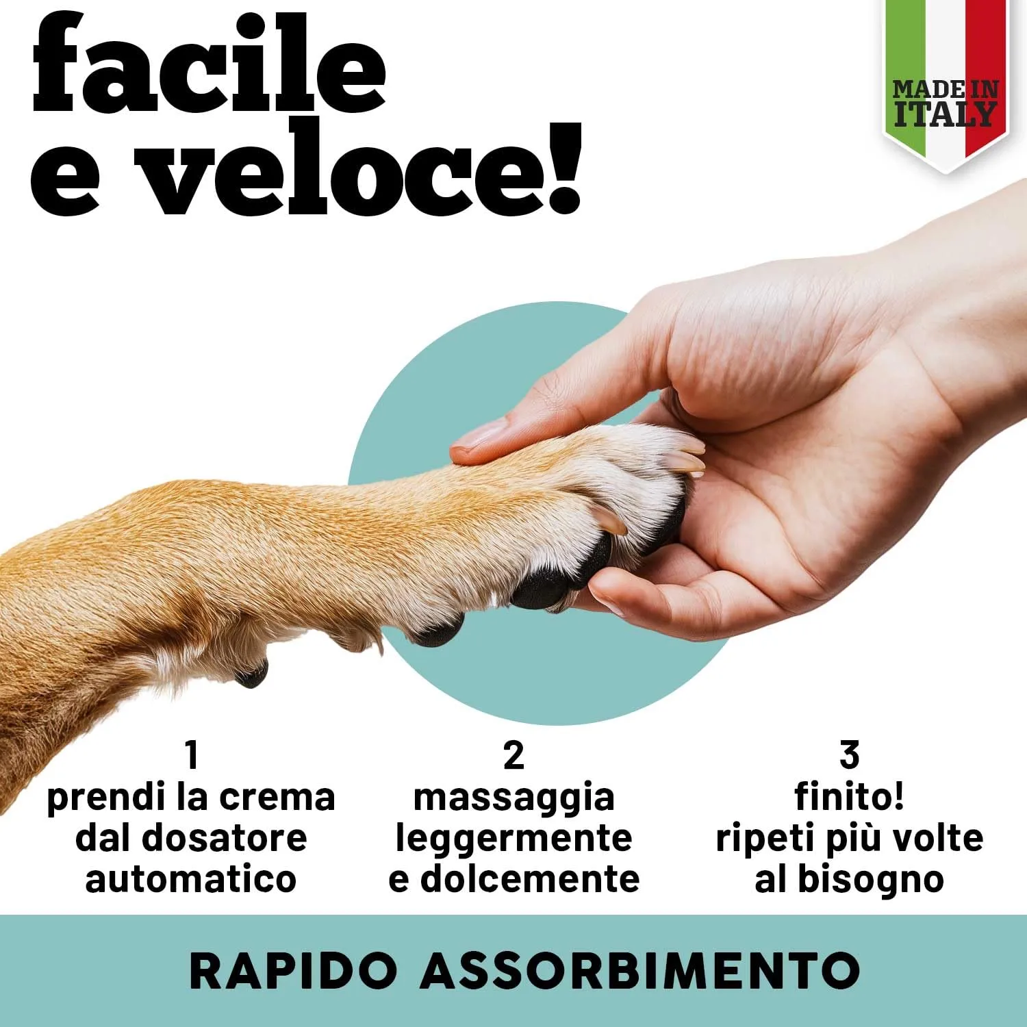 MyPetPrime Crema Polpastrelli e Naso per Cani Naturale, 50ml - immagine 5