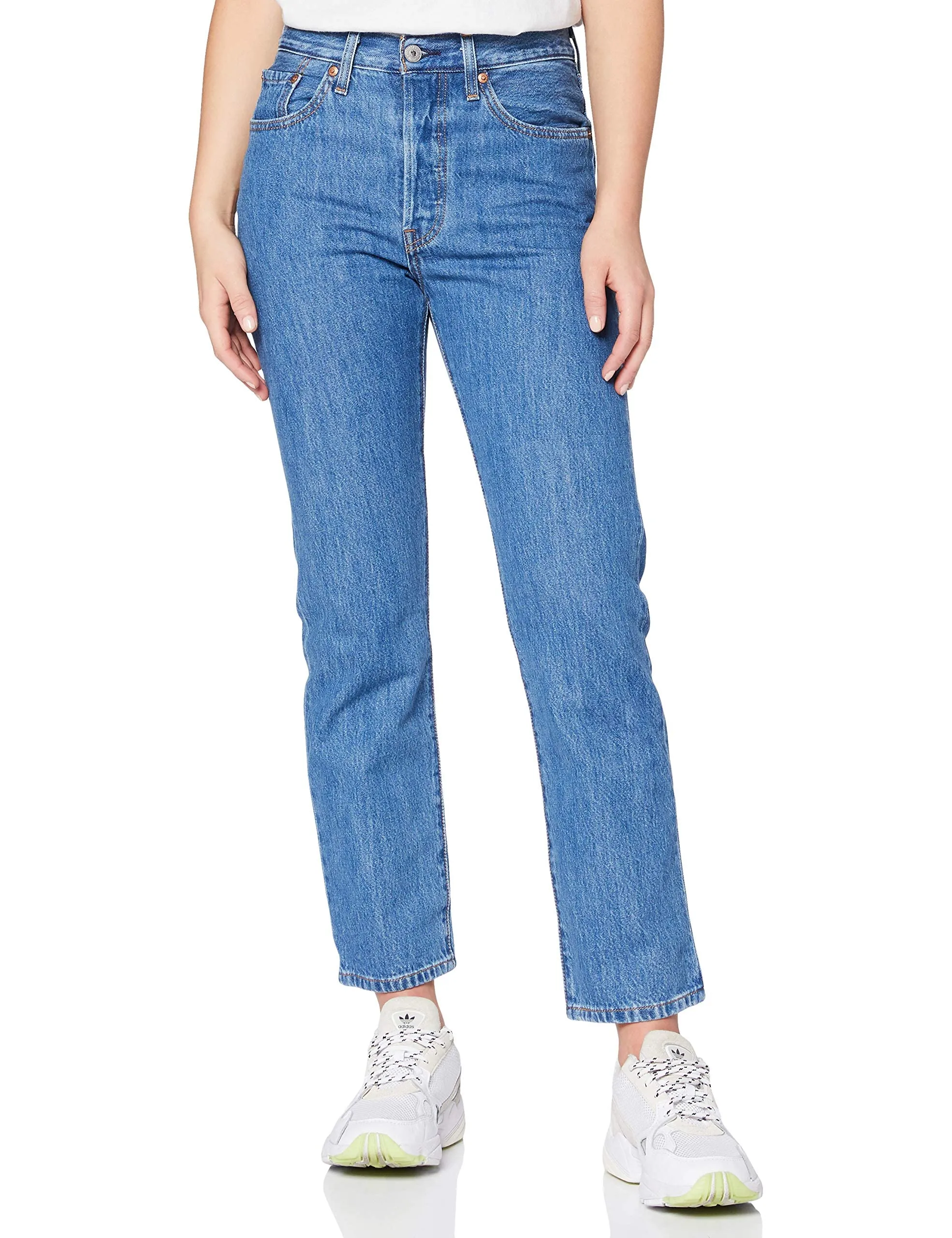 Levi's 501 Crop Jeans Donna - Sansome Breeze Stone - 30W / 26L - immagine 1