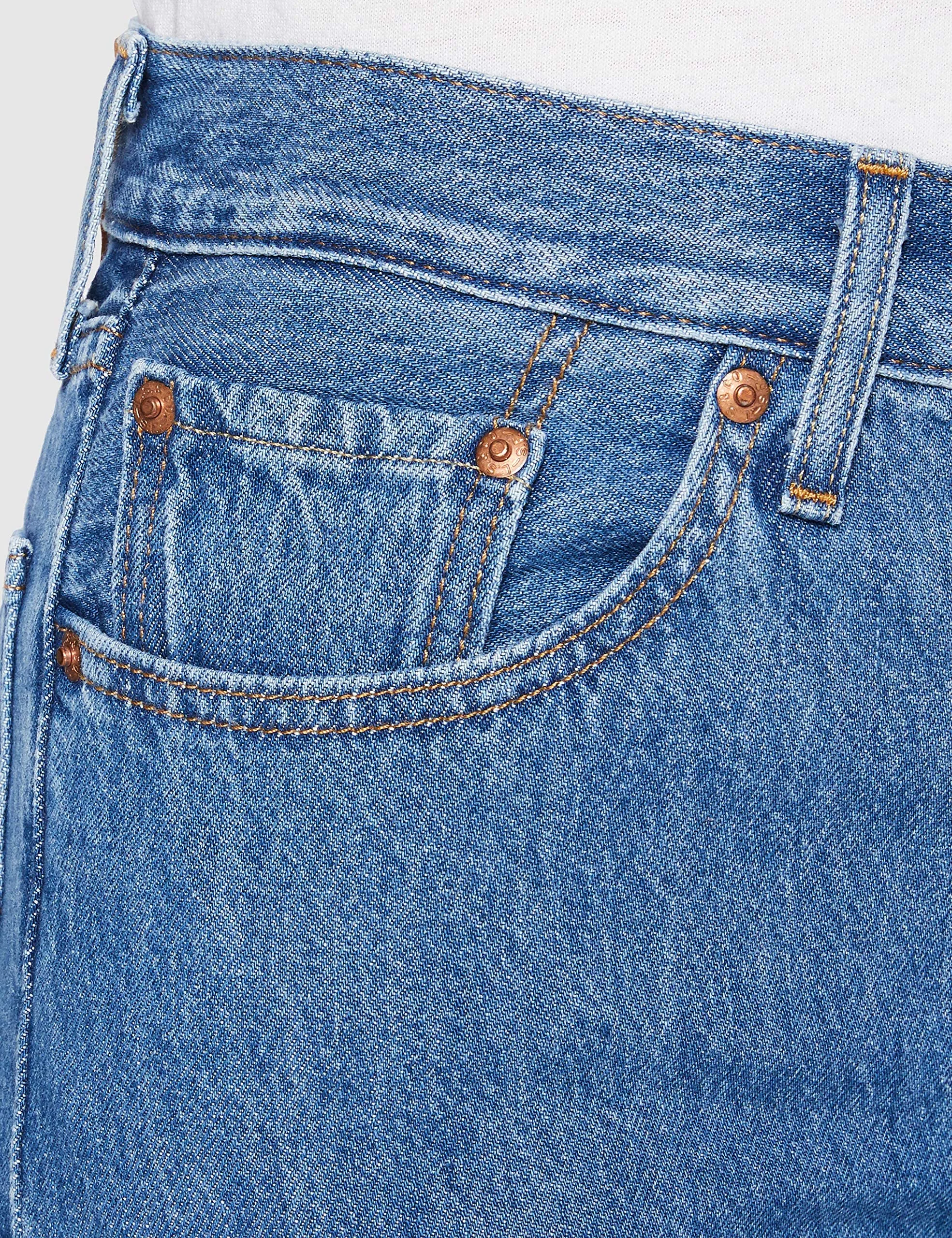 Levi's 501 Crop Jeans Donna - Sansome Breeze Stone - 30W / 26L - immagine 4