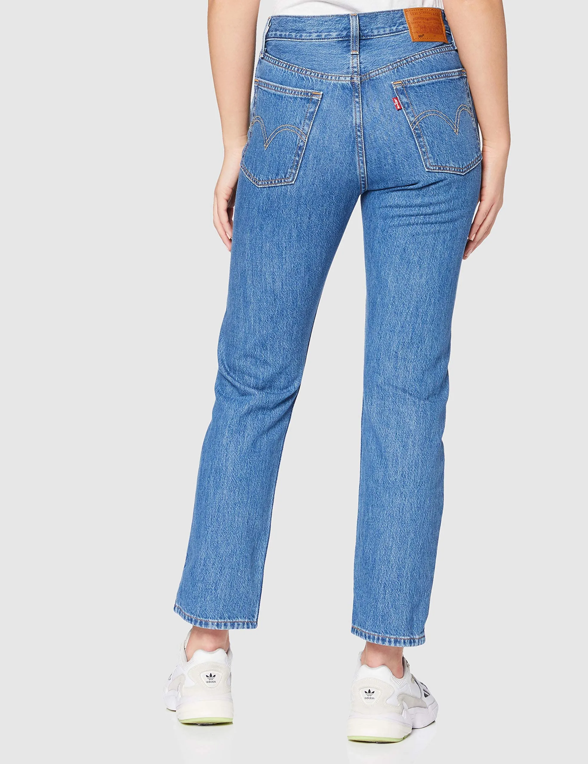 Levi's 501 Crop Jeans Donna - Sansome Breeze Stone - 30W / 26L - immagine 5
