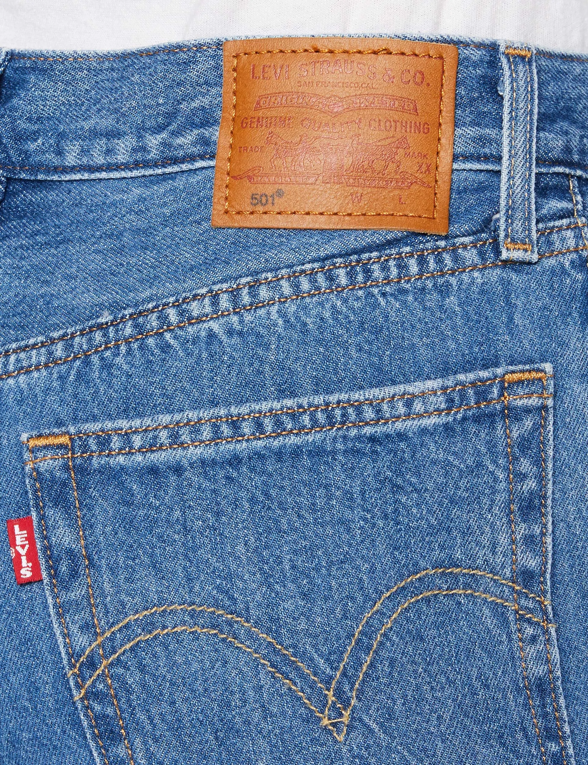 Levi's 501 Crop Jeans Donna - Sansome Breeze Stone - 30W / 26L - immagine 6