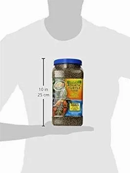 Zoo Med Natural Aquatic Turtle Growth Food, 4.8 mm Floating Pellets, 1.53 kg - immagine 4