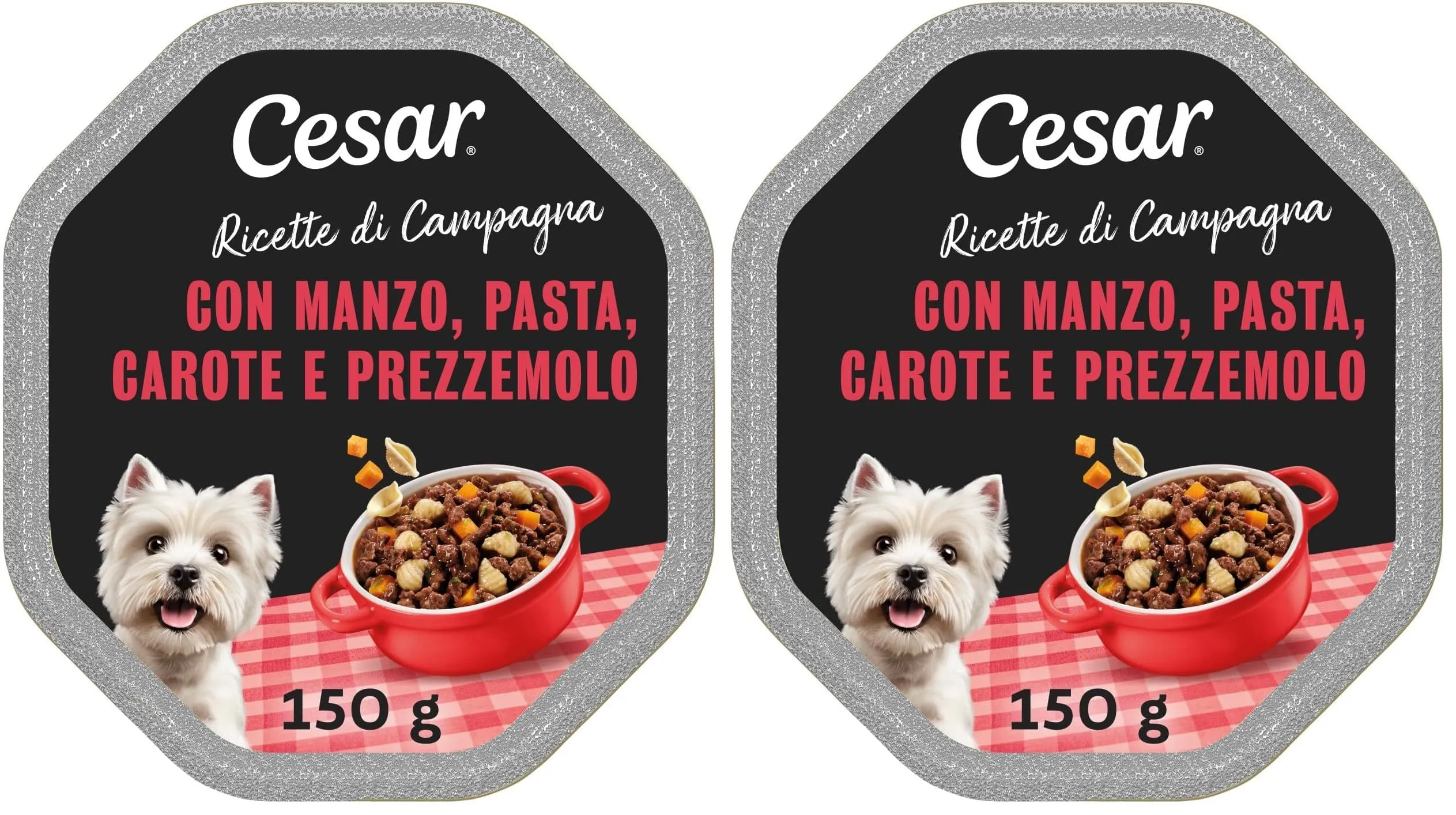 Cesar Ricette di Campagna con Manzo - 28 Vaschette da 150 g - immagine 1