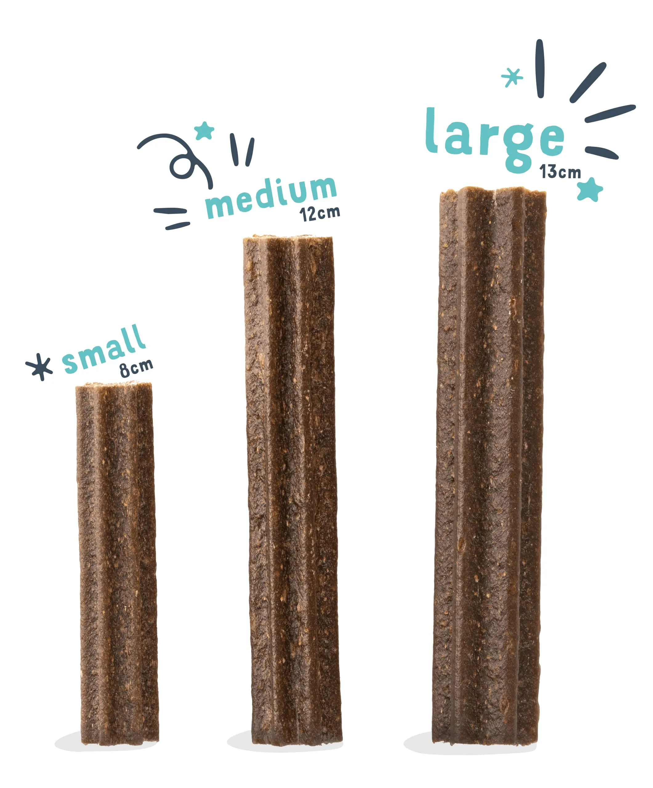 Edgard & Cooper Stick Dentali Naturale per Cane, Mela e Eucalipto, Taglia Media, 8x7g - immagine 5