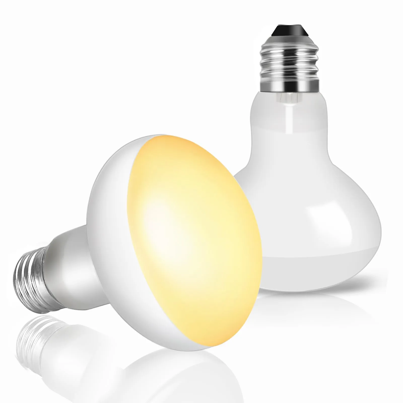 Caldarax Lampadina Riscaldante E27 100W UVA Basking Spot per Rettili e Anfibi, 2 Pezzi - immagine 1
