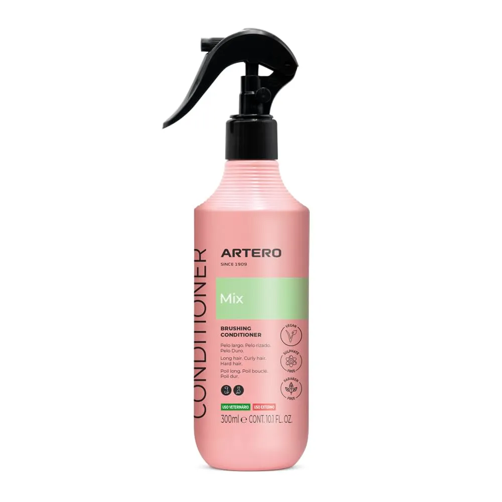 Artero Mix Conditioner senza risciacquo per cani e gatti, spray districante, idratante e anti-statico, 300 ml - immagine 1