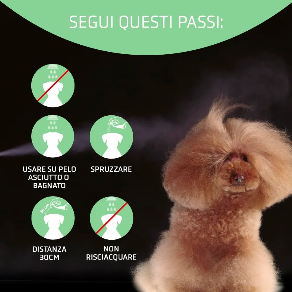 Artero Mix Conditioner senza risciacquo per cani e gatti, spray districante, idratante e anti-statico, 300 ml - immagine 4
