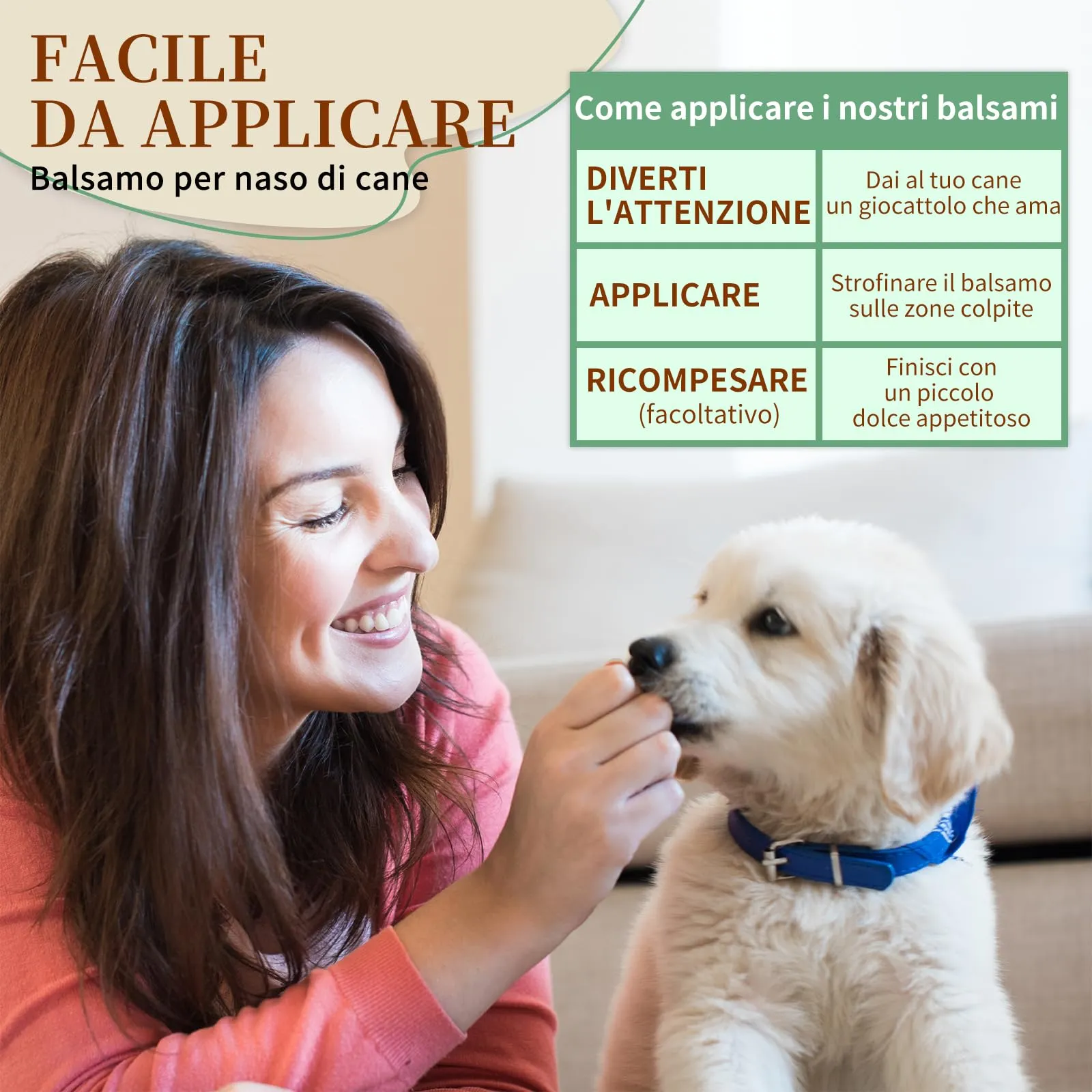 GJYC PET Balsamo Idratante Naturale per Naso di Cani e Gatti - immagine 7