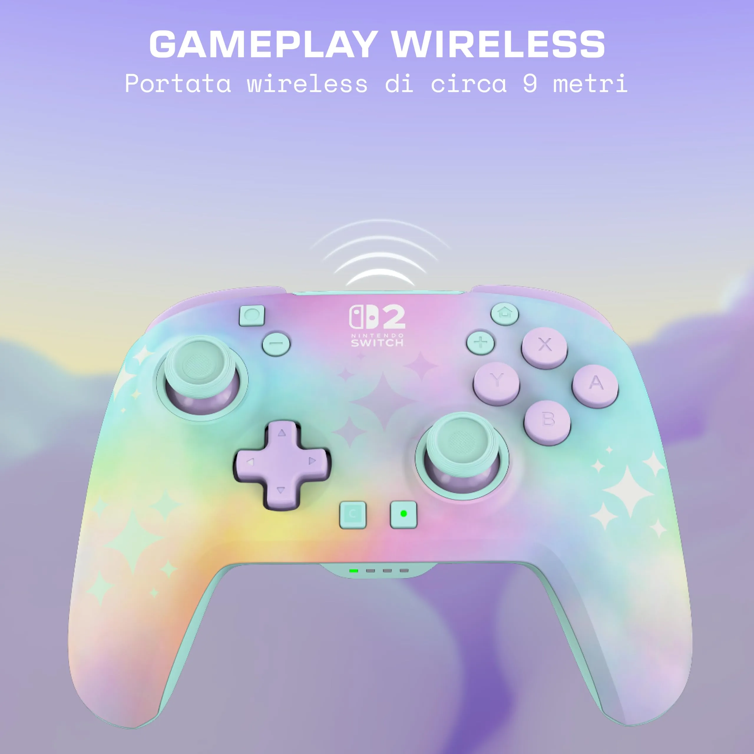 Turtle Beach Rematch Wireless Gaming Controller for Nintendo Switch 2 - Starry Dream - immagine 9
