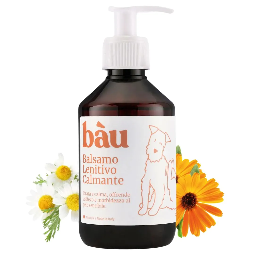 Bau Balsamo Cane Pelo Sensibile e Pelle Delicata con Calendula e Olio di Mandorle Dolci, 250ml - immagine 1