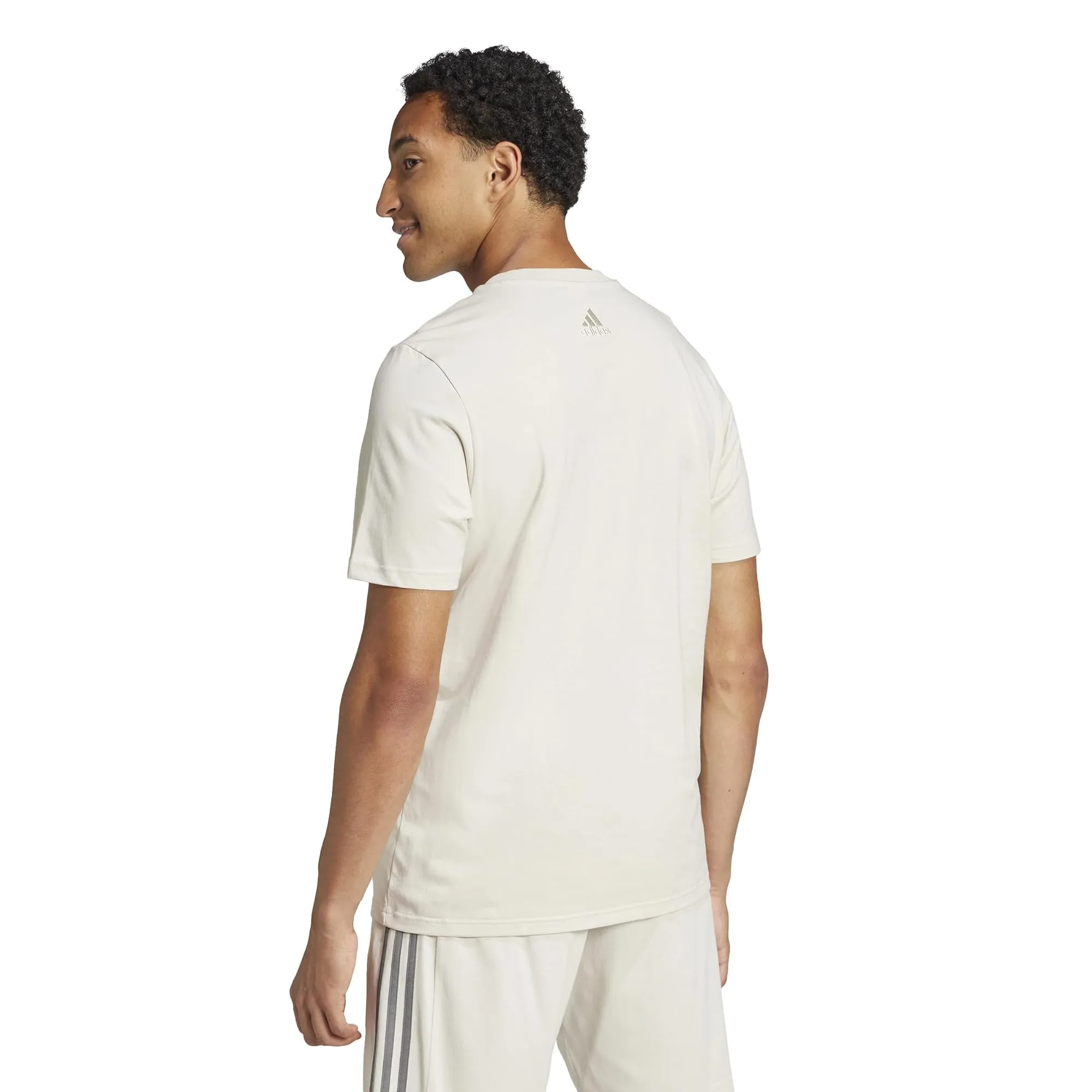 adidas Uomo M BL SJ T, Allumina/Grigio, M - immagine 2