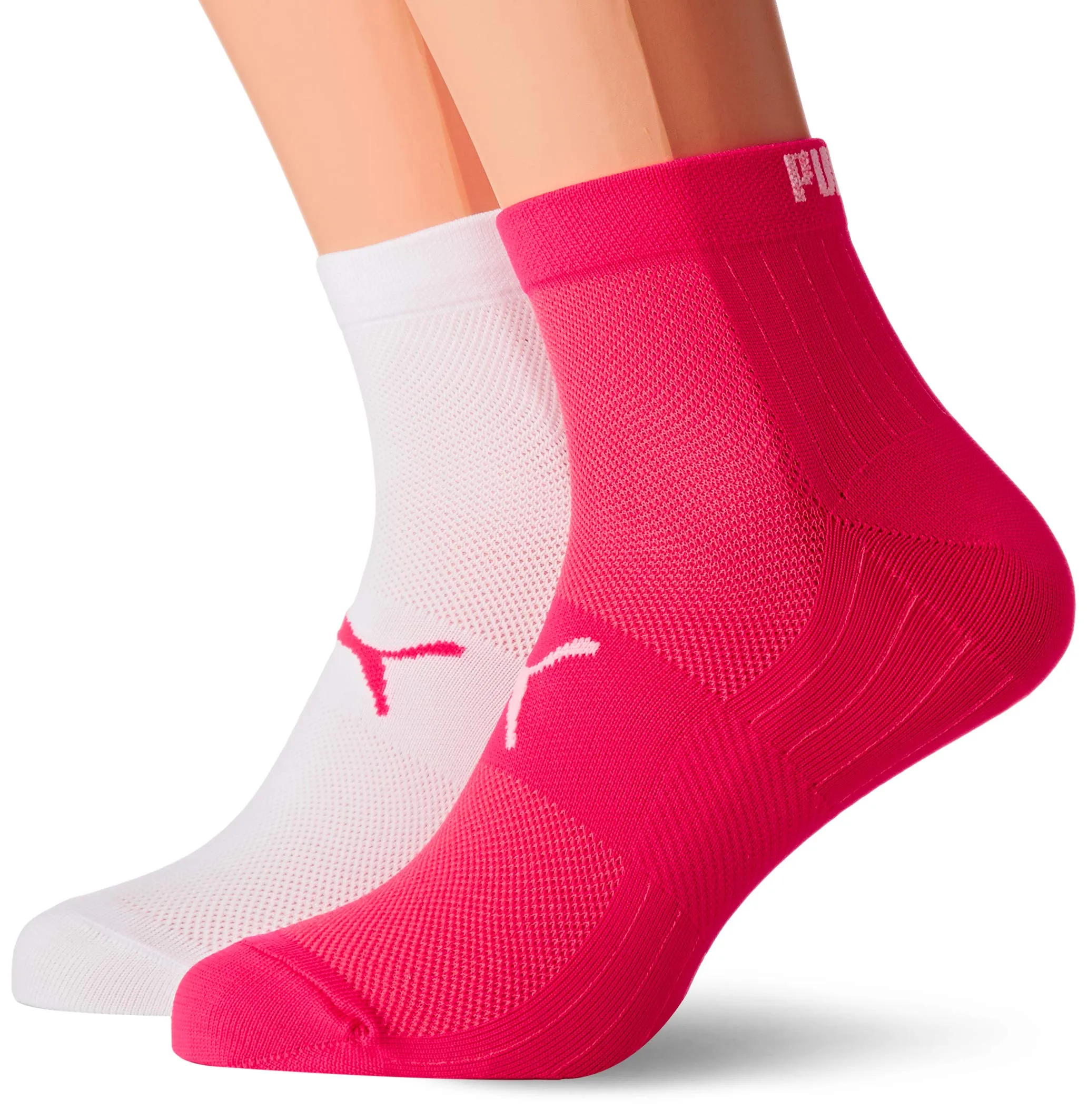Puma Performance Train Light Quarter 2p, Pink/White 094, 43-46 - immagine 2
