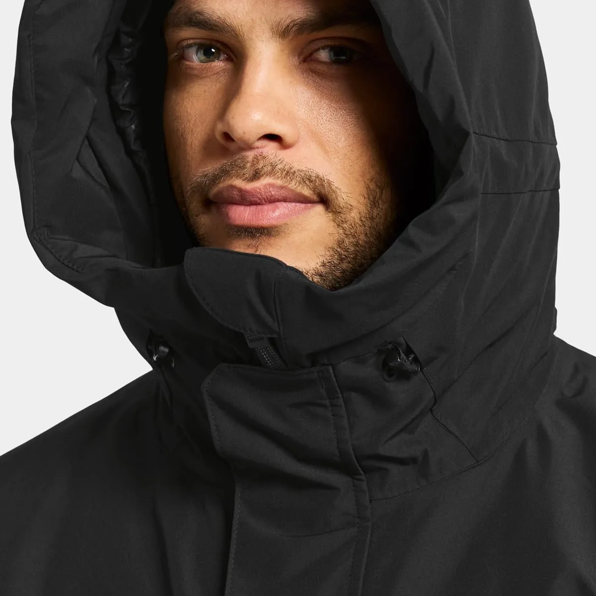 Didriksons Drew Parka invernale da uomo - Nero - XL - immagine 6