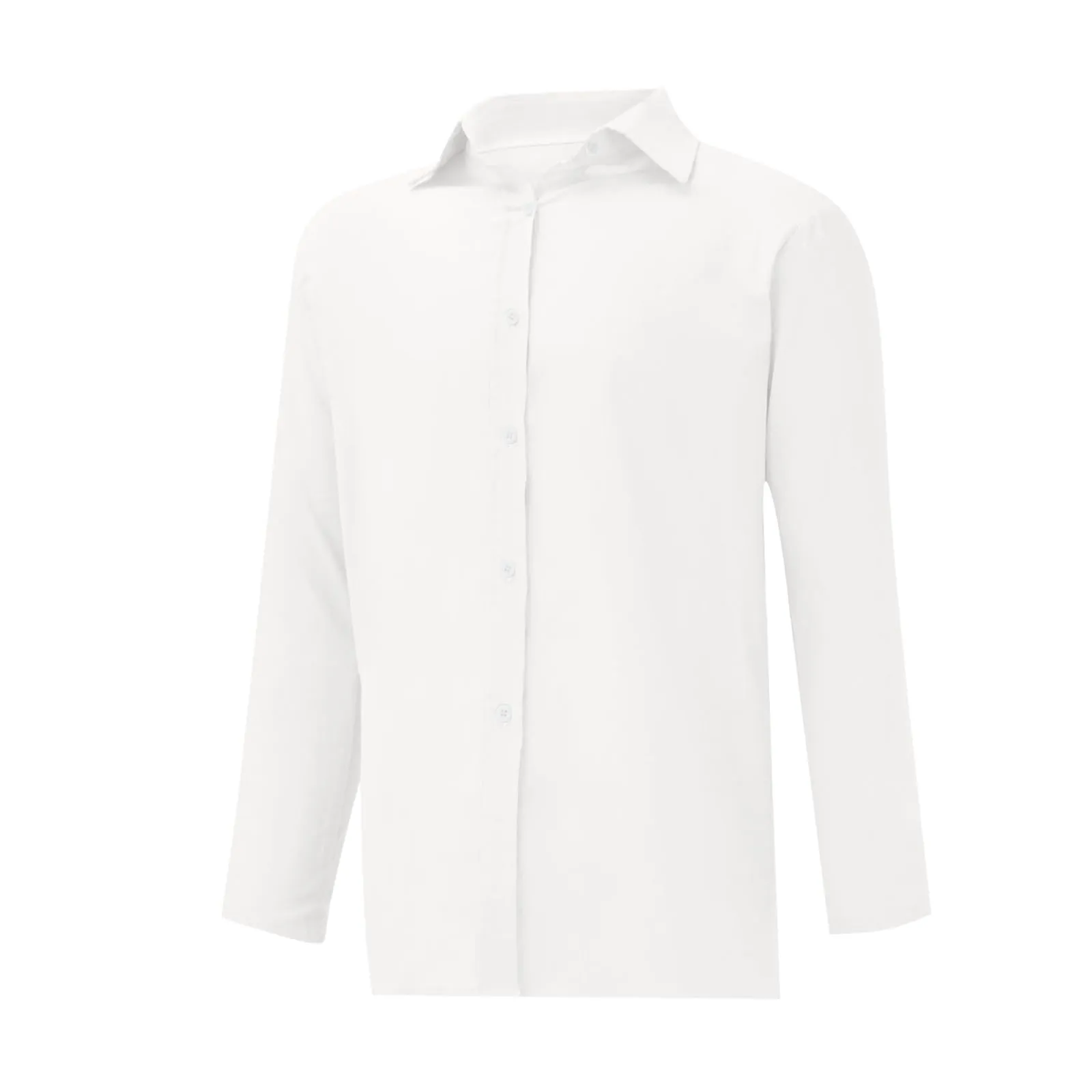 Cocila Bluse Eleganti da Cerimonia Donna Manica Lunga Bianca - immagine 3