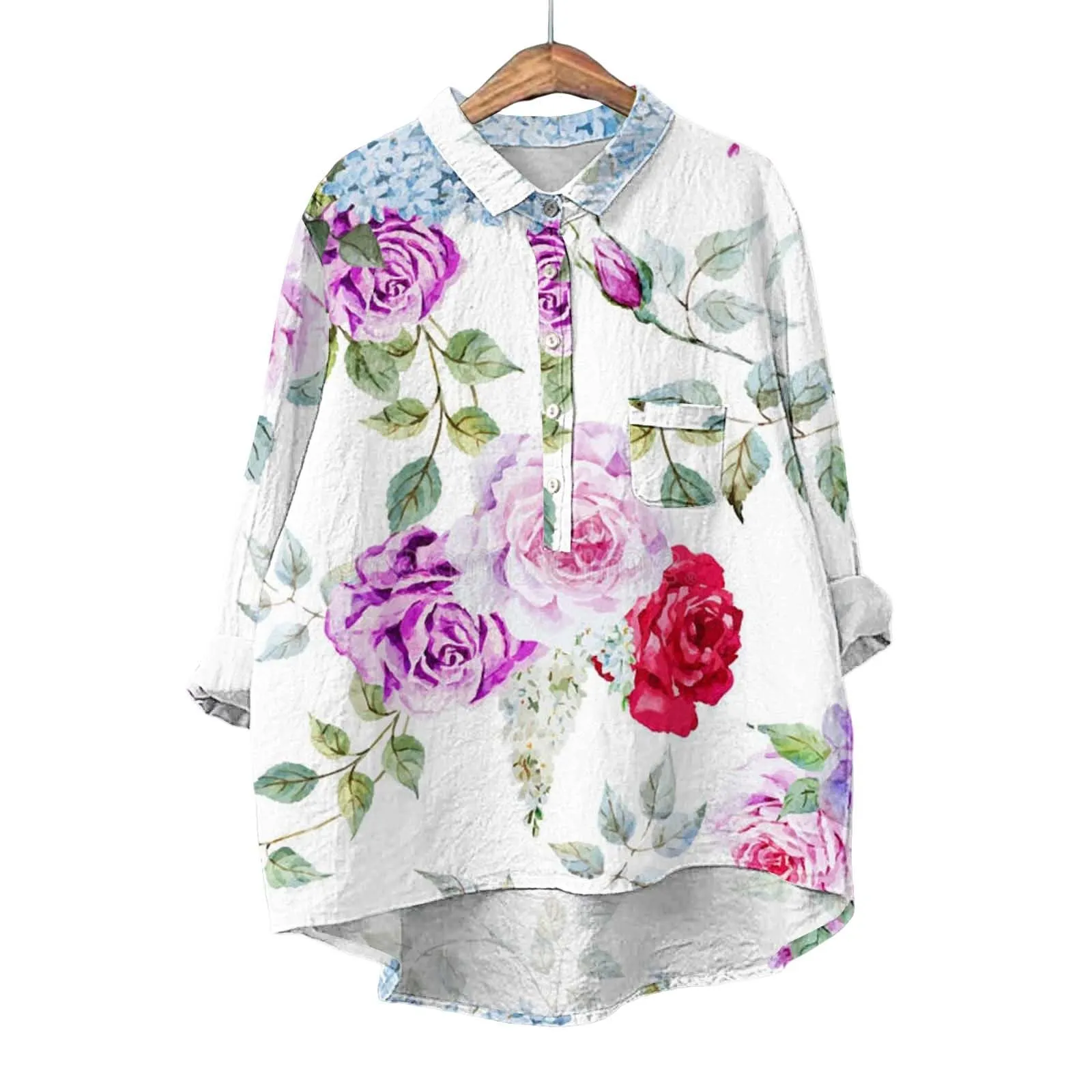 Cocila Blazer Camicia Jeans Maglia Trasparente Felpa Gilet con Frange Donna Day Prime - immagine 3