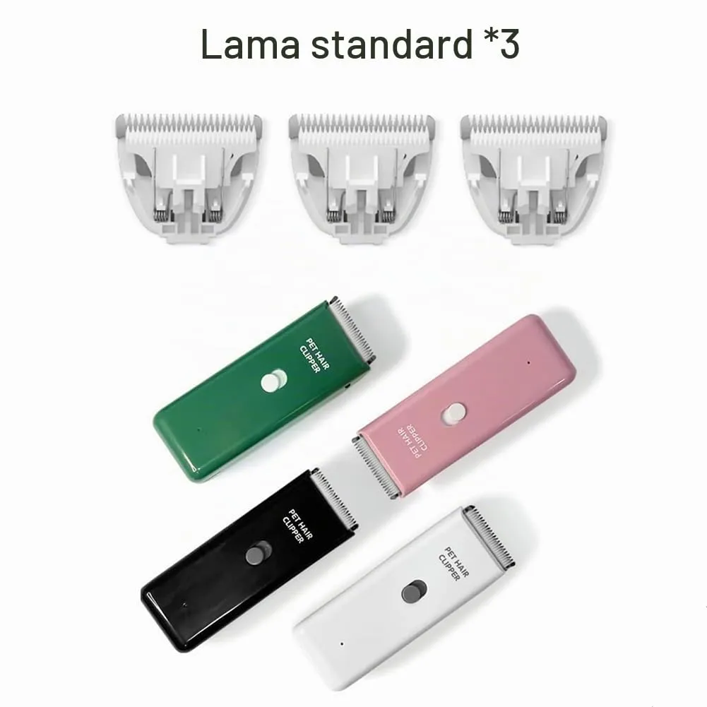 Favrison LGL005 Lama per Tosatrice per Animali Domestici, 3 Pezzi - immagine 2