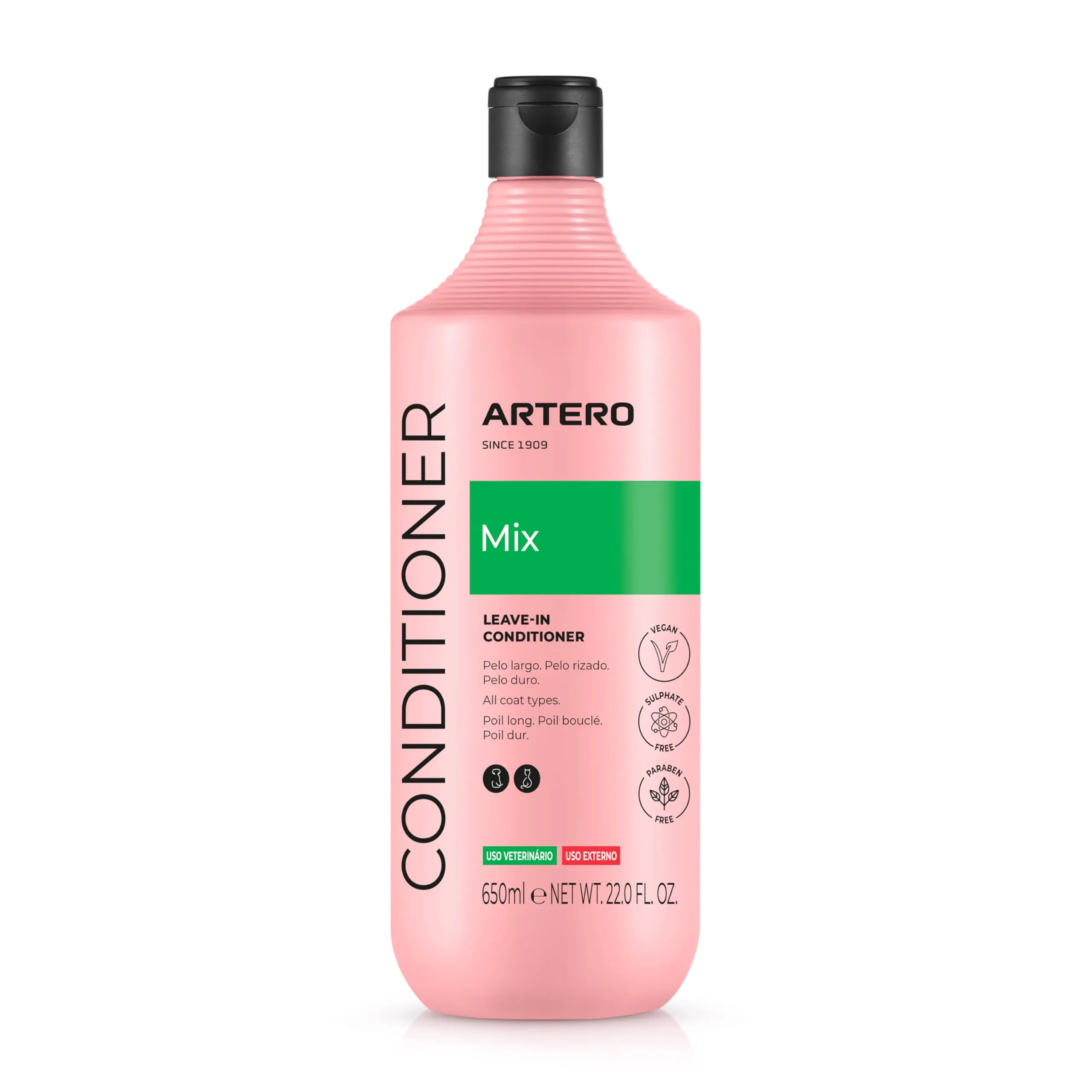 Artero Mix Balsamo Senza Risciacquo per Cani e Gatti Spray, 650 ml - immagine 1