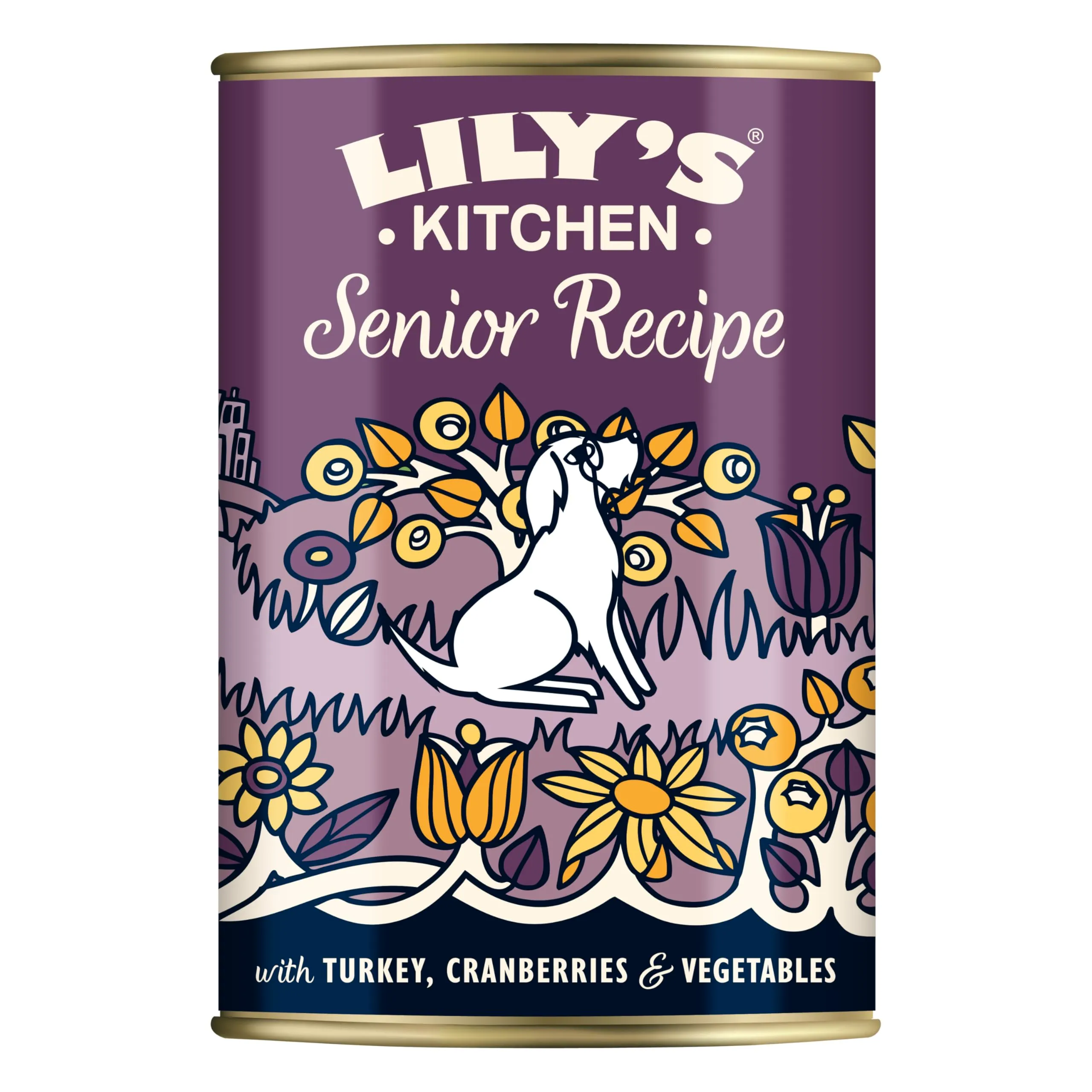 Lily's Kitchen Cibo Umido per Cani Senior al Tacchino 6 x 400 g - immagine 1