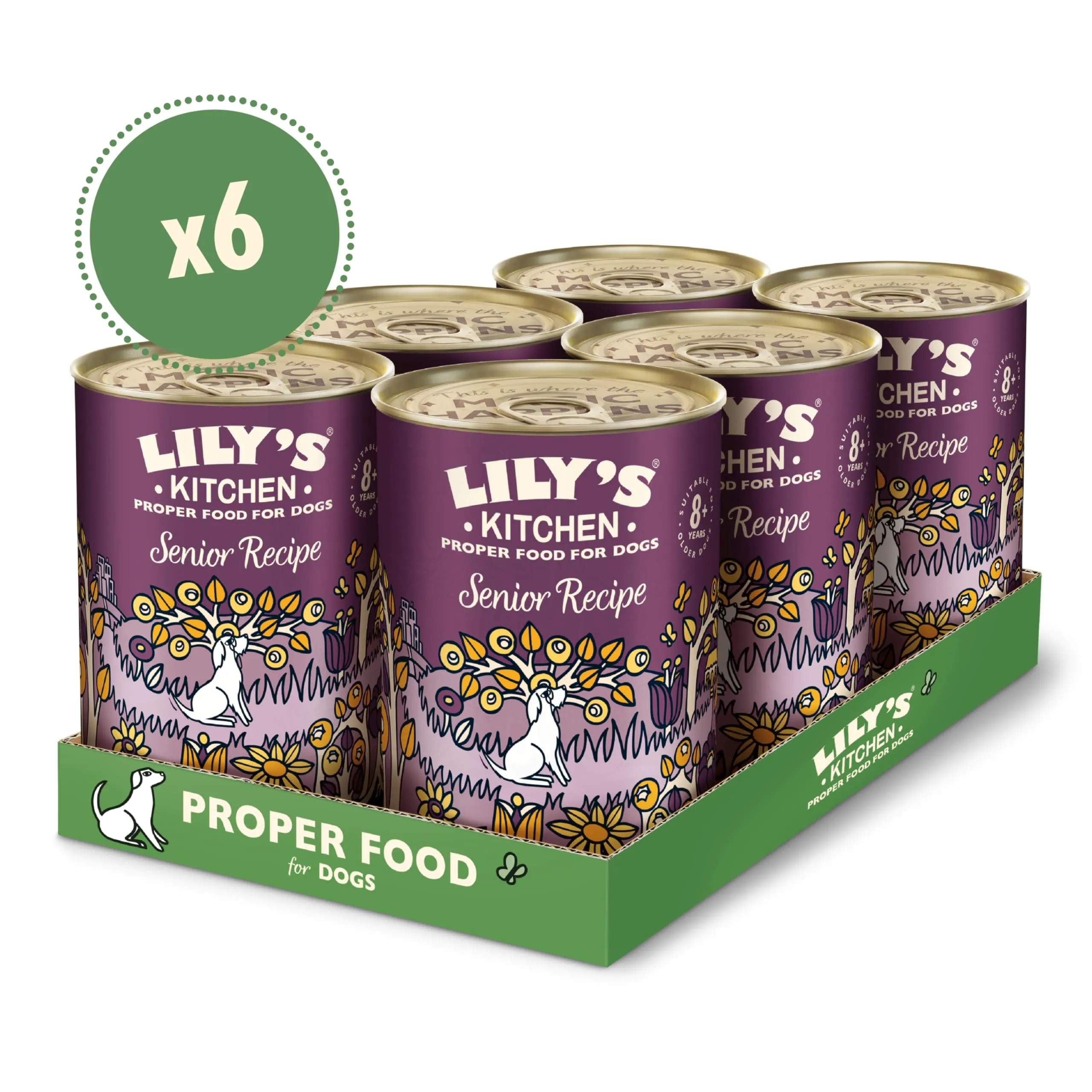 Lily's Kitchen Cibo Umido per Cani Senior al Tacchino 6 x 400 g - immagine 4