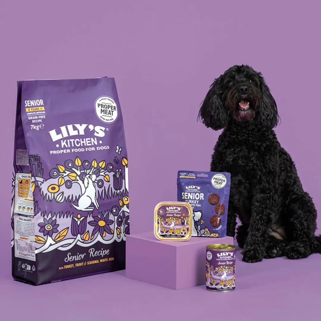 Lily's Kitchen Cibo Umido per Cani Senior al Tacchino 6 x 400 g - immagine 5