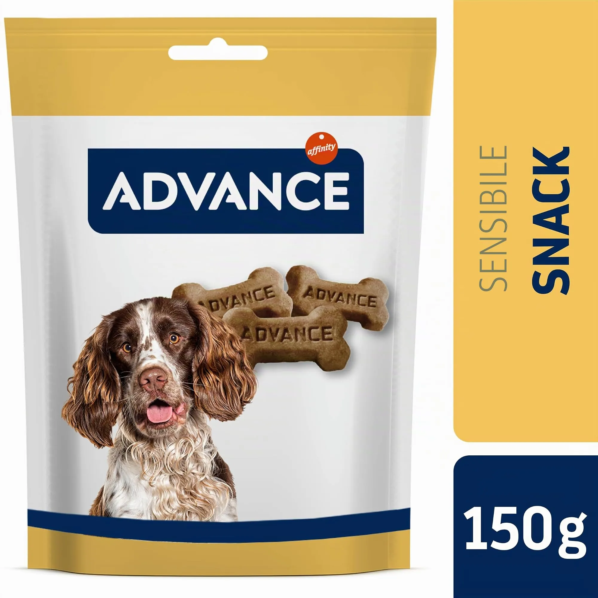 Advance Sensitive Snacks for Dogs with Digestive Sensitivity and Skin Symptoms, 7 x 150g (1050g) - immagine 2