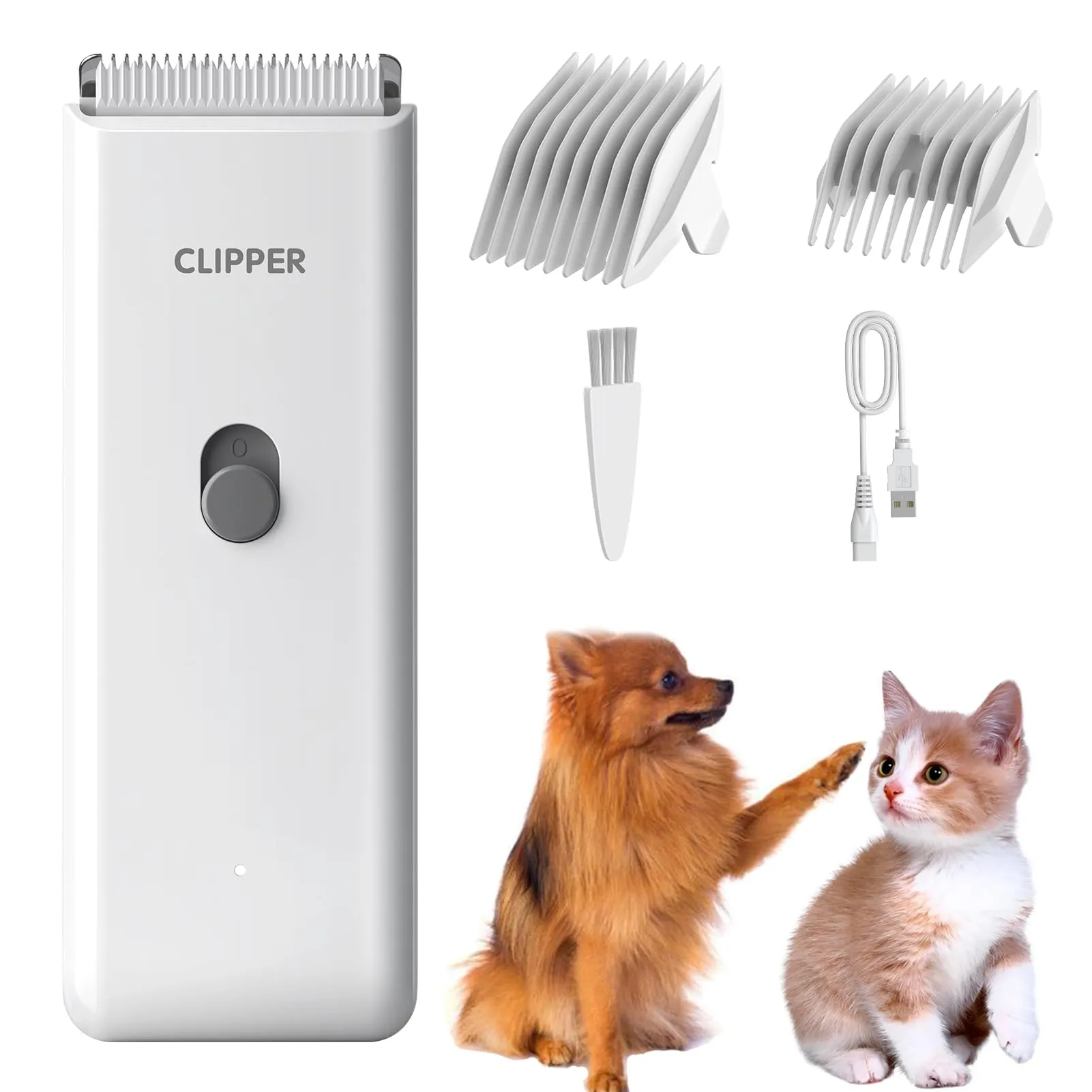 Favrison Kit Toelettatura Professionale per Cani e Gatti, Bianco - immagine 1
