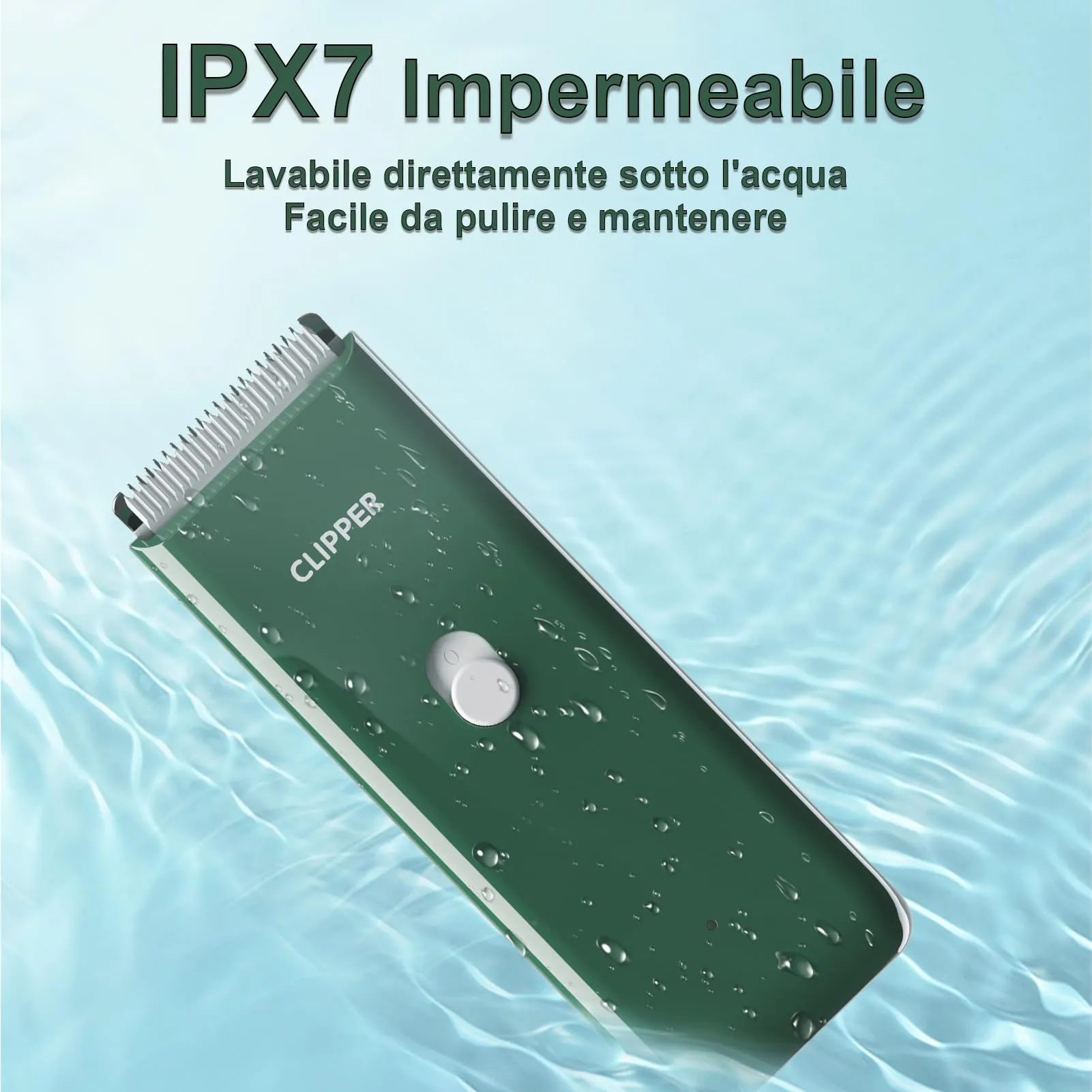 Favrison Kit Toelettatura Professionale per Cani e Gatti, Verde - immagine 5