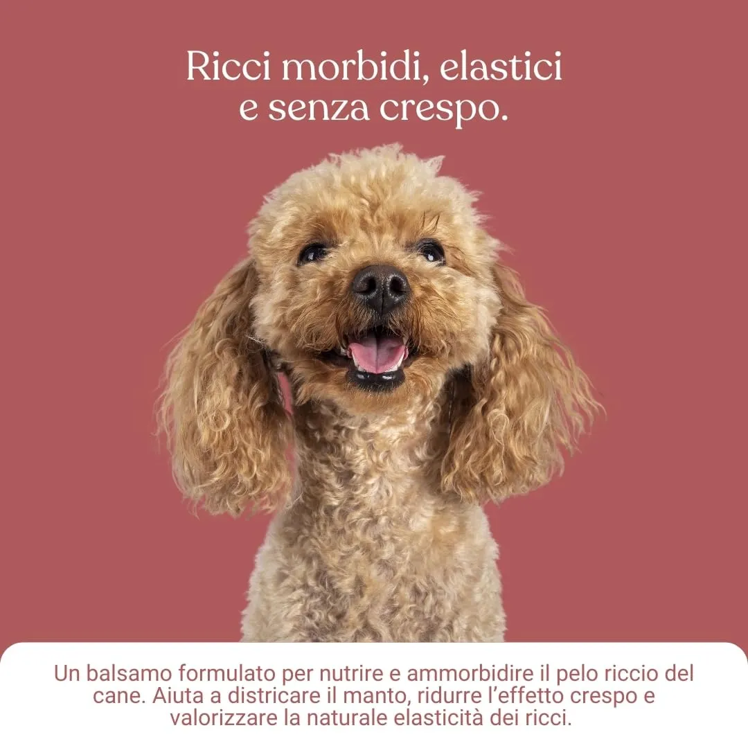 Bau Balsamo Cane Ricci Definiti Elasticizzante con Olio di Macadamia Biologico e Acqua di Riso, 250ml - immagine 5