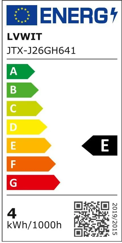 LVWIT Lampadine a Filamento LED E27, 4W (40W), 470LM, 2700K, Luce Bianca Calda, A60, Non Dimmerabile, Confezione da 2 - immagine 5