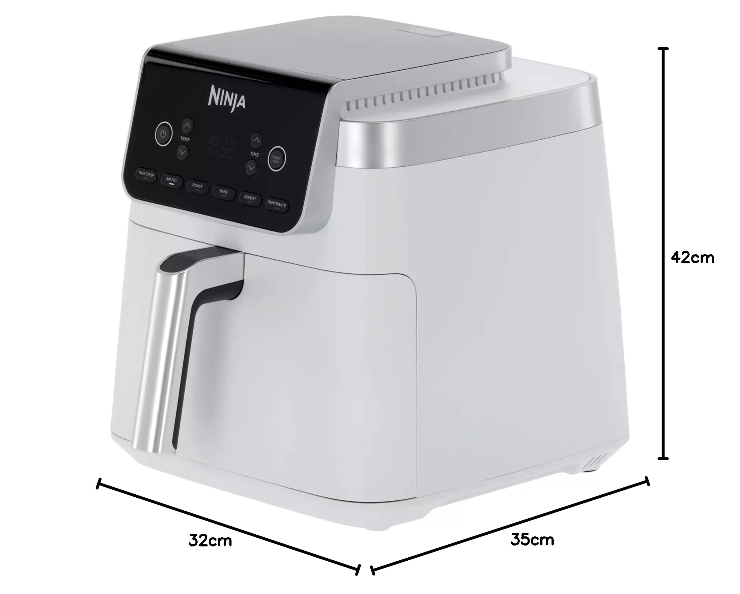 Ninja AF180EUWH Friggitrice ad Aria 5 in 1 6,2L Bianco - immagine 12