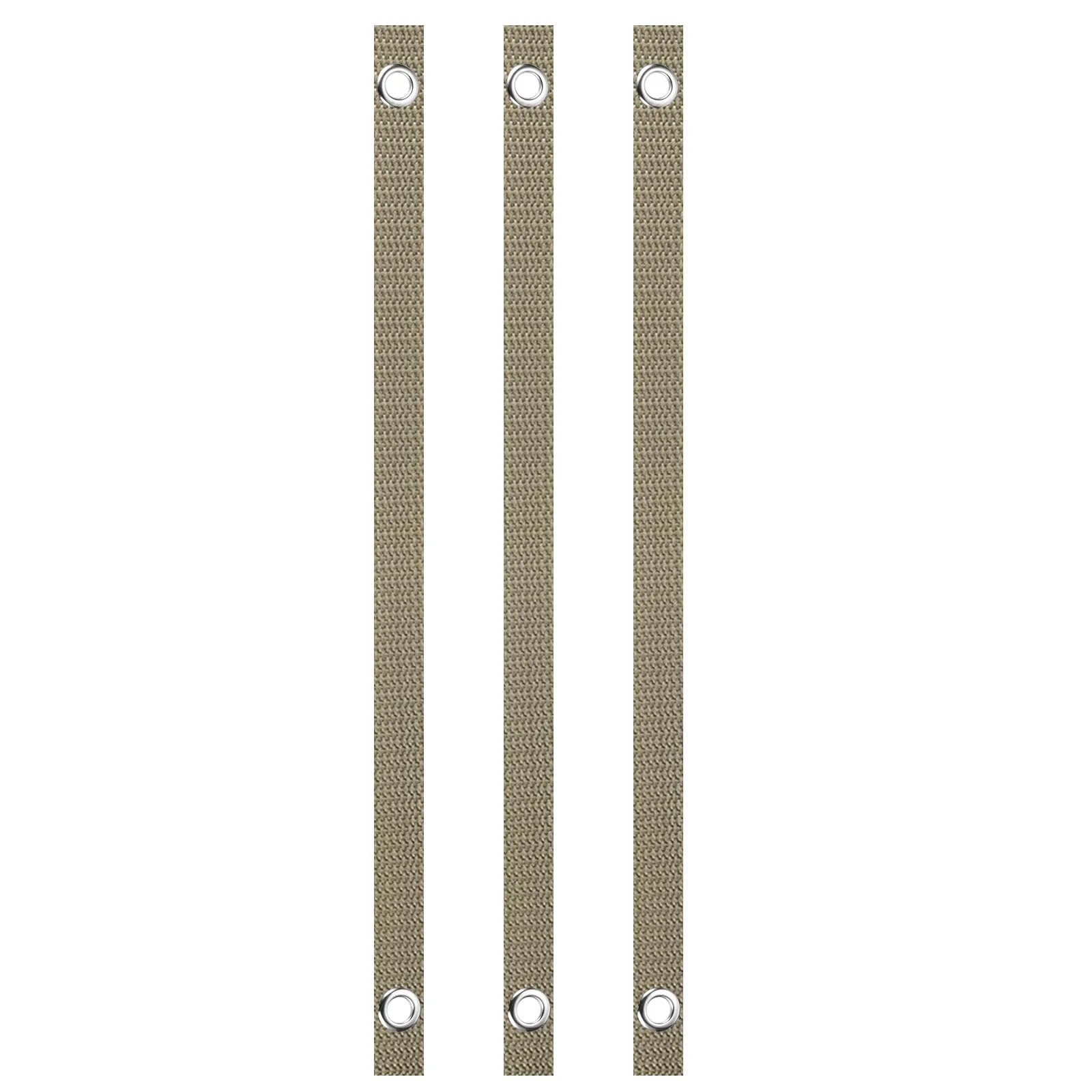 PATIKIL Cinghie per Alberi 80 x 3,8 cm, Set di 3, Nylon, Marrone - immagine 1