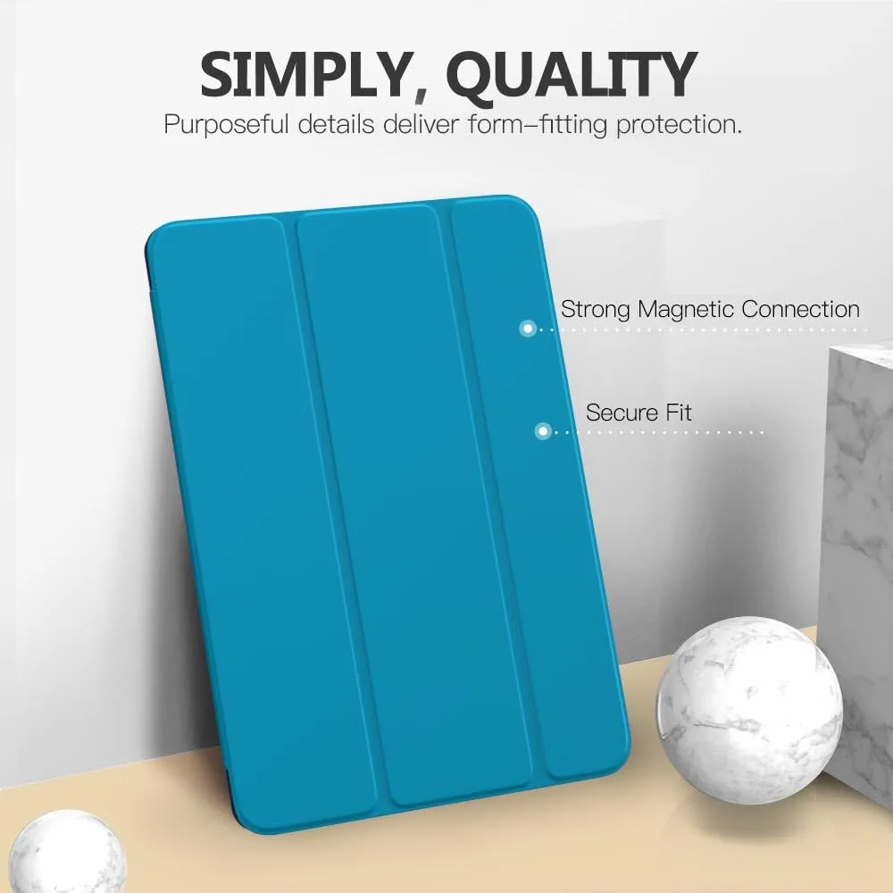 MoKo Cover for iPad 9th/8th/7th Gen 10.2" (2019-2021), Porto Blu - immagine 3