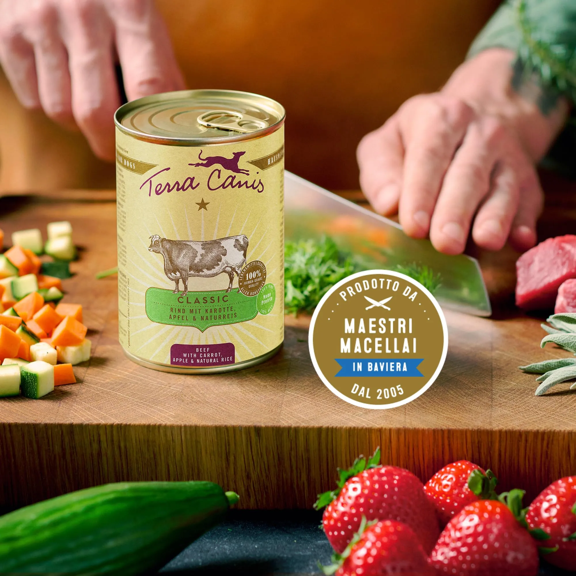 Terra Canis Classic Cinghiale e Riso Integrale, Cibo Umido per Cani, 200g - immagine 6