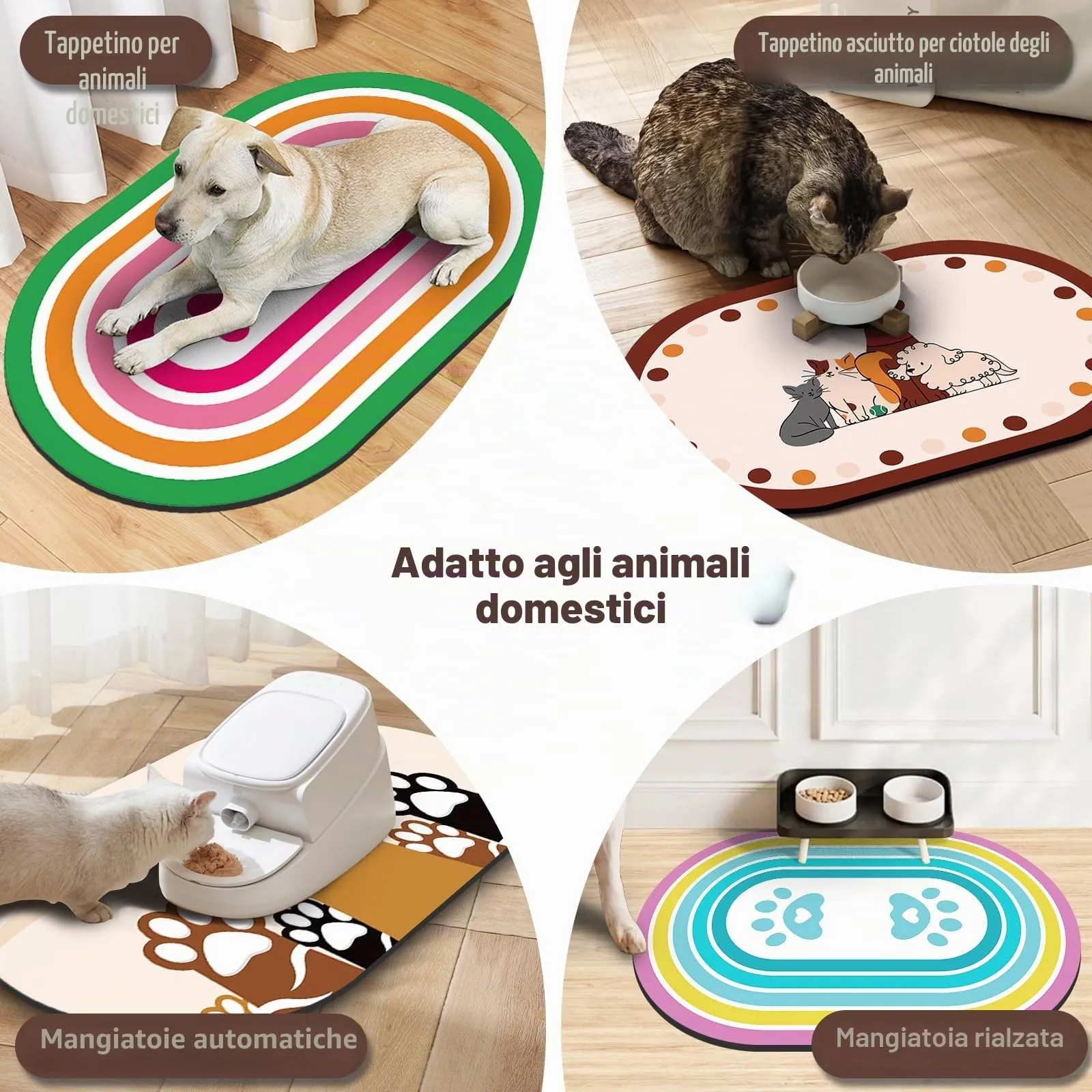 METEOROCK Tappetino Assorbente Sottociotola per Cani e Gatti, 51x30,5 cm - immagine 6