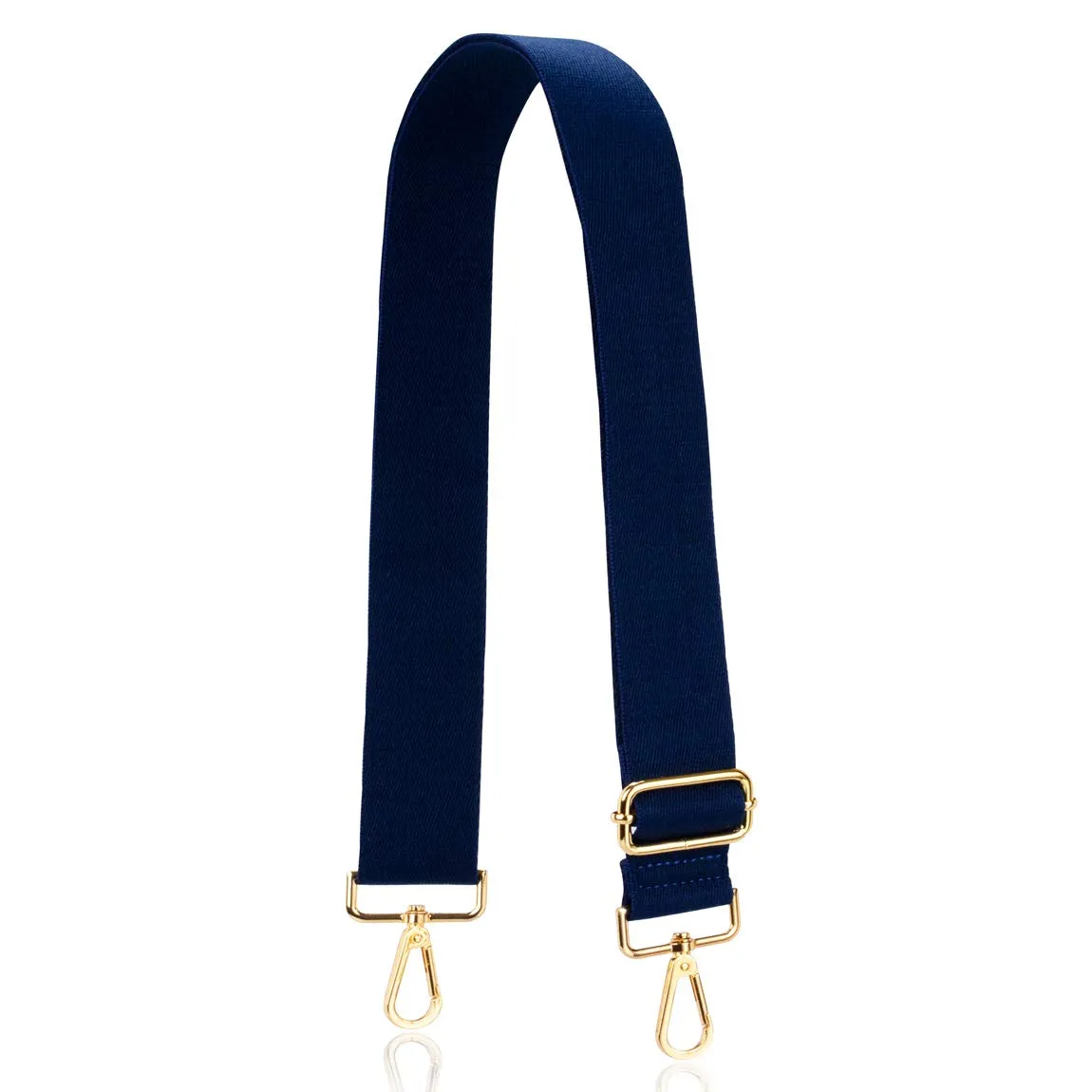 Allzedream Cinghia per borsa a tracolla regolabile in cotone, Blu, M - immagine 1