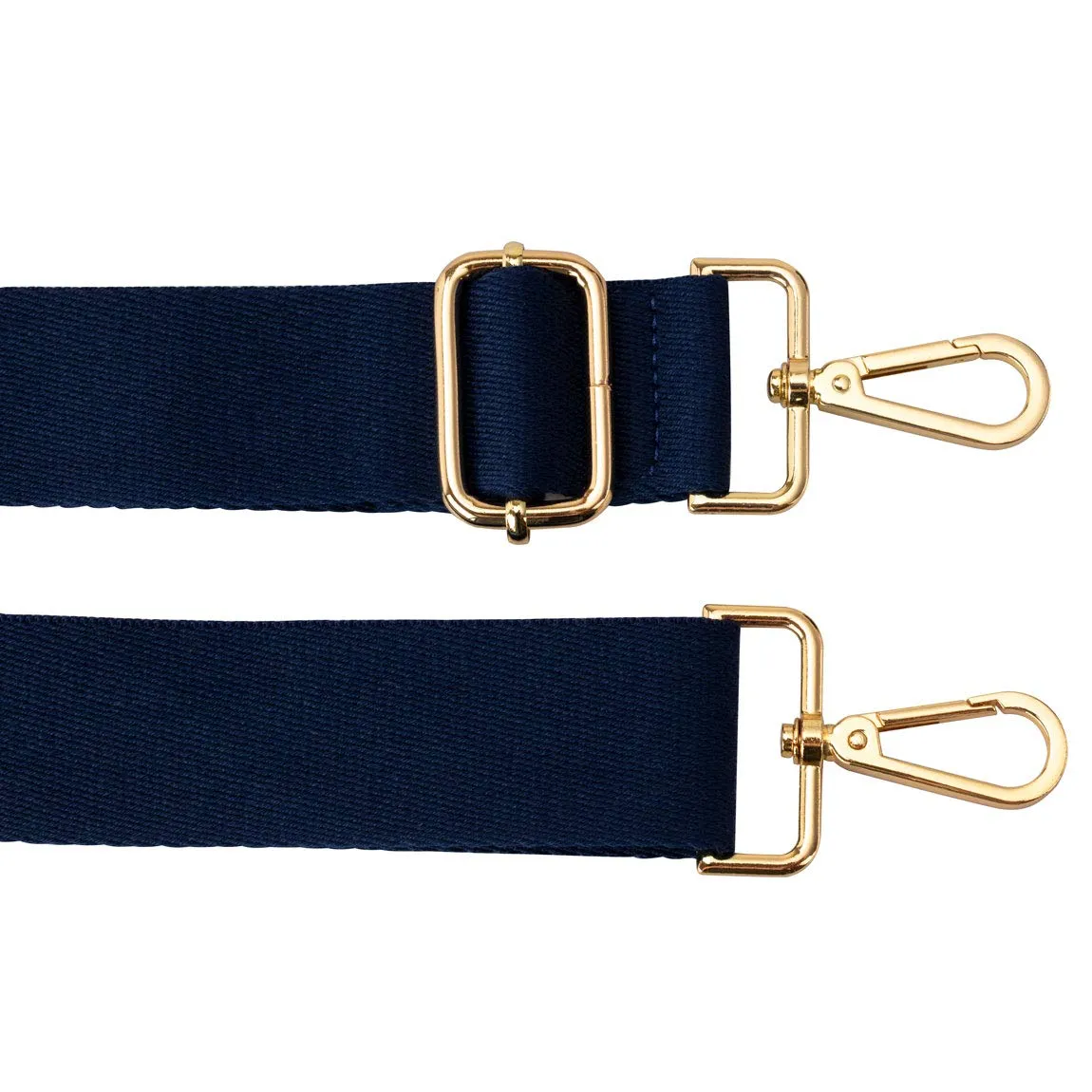 Allzedream Cinghia per borsa a tracolla regolabile in cotone, Blu, M - immagine 4