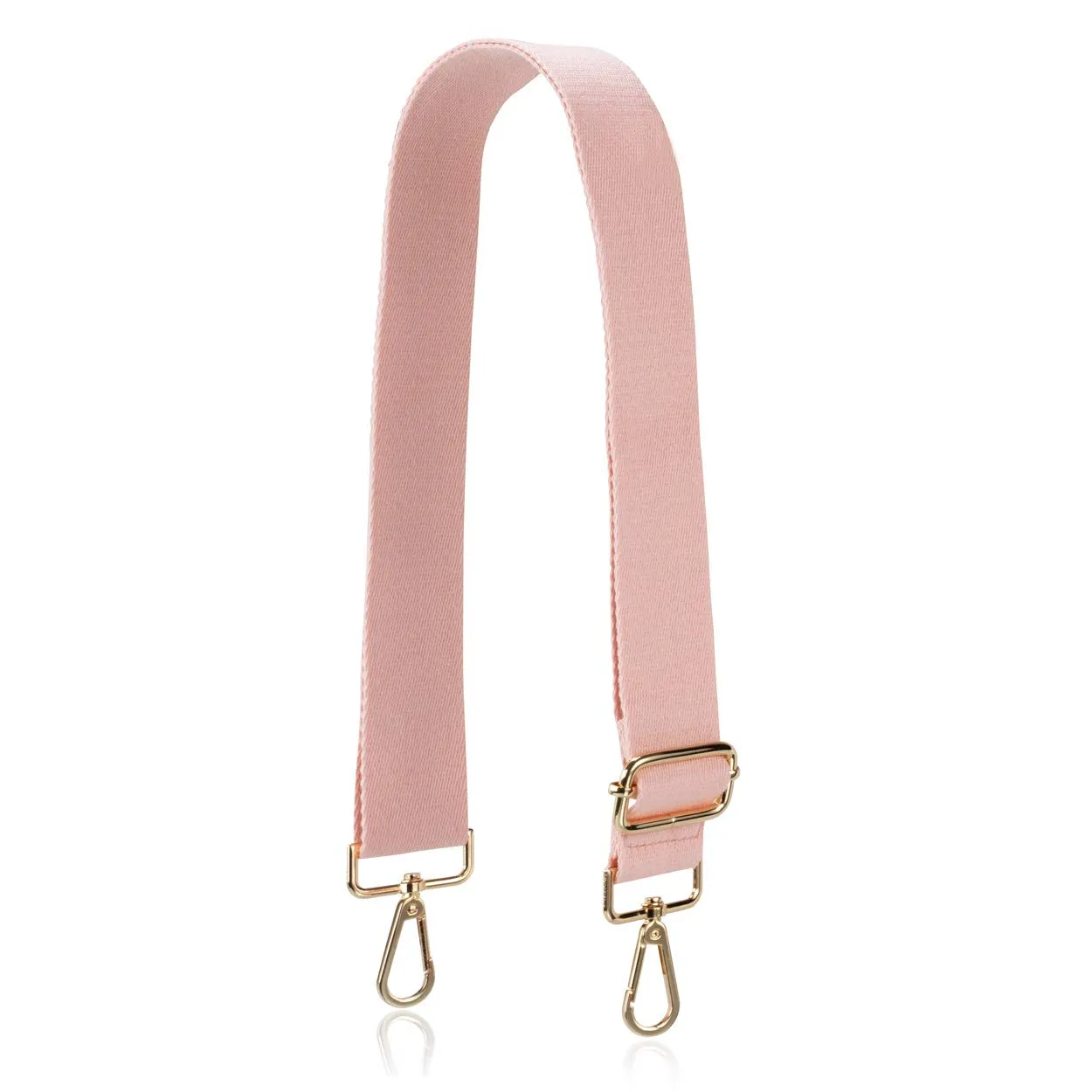 Allzedream Tracolla per Borsa Regolabile in Cotone, Rosa Chiaro, M - immagine 1