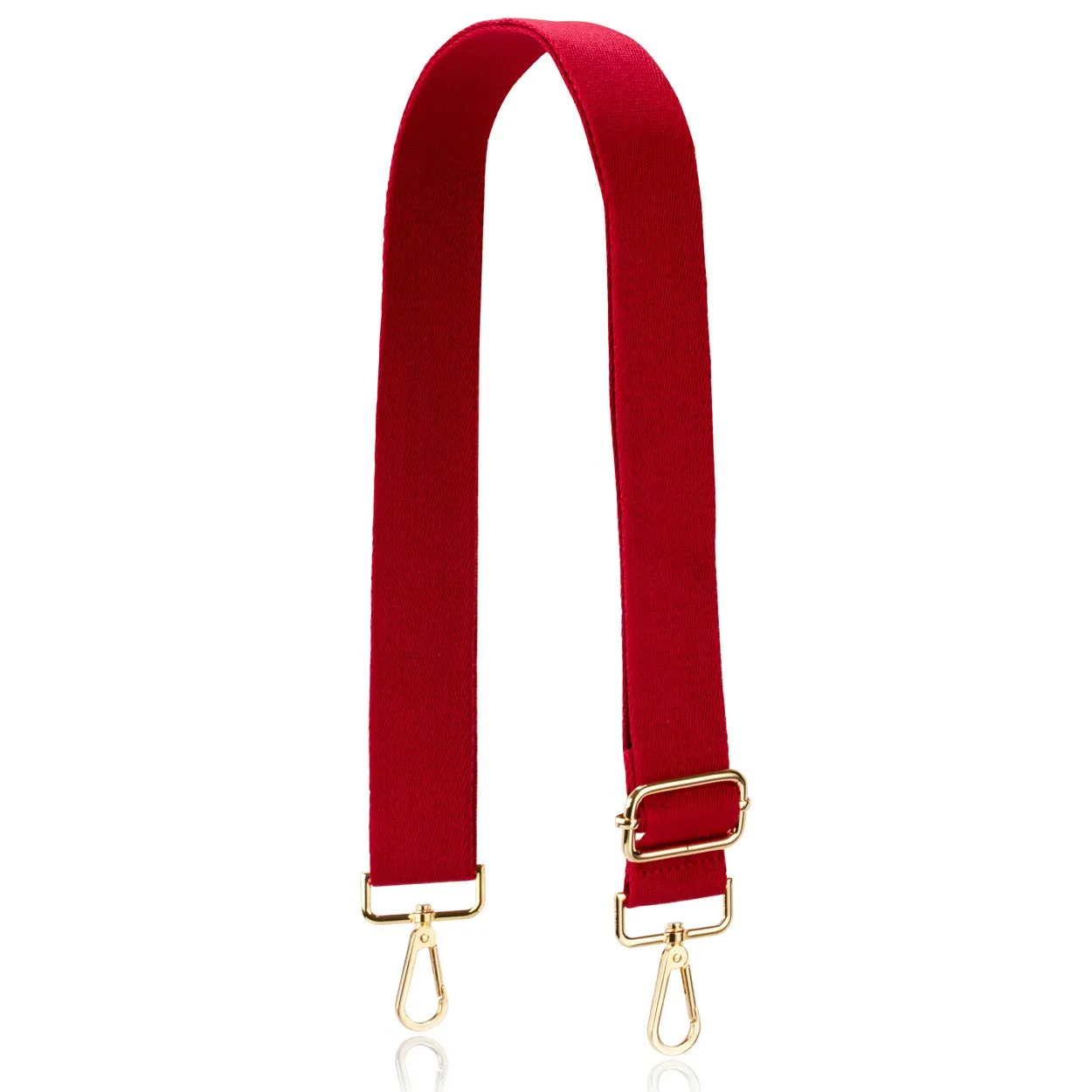 Allzedream Tracolla morbida e regolabile per borsa, Rosso, Medium - immagine 1