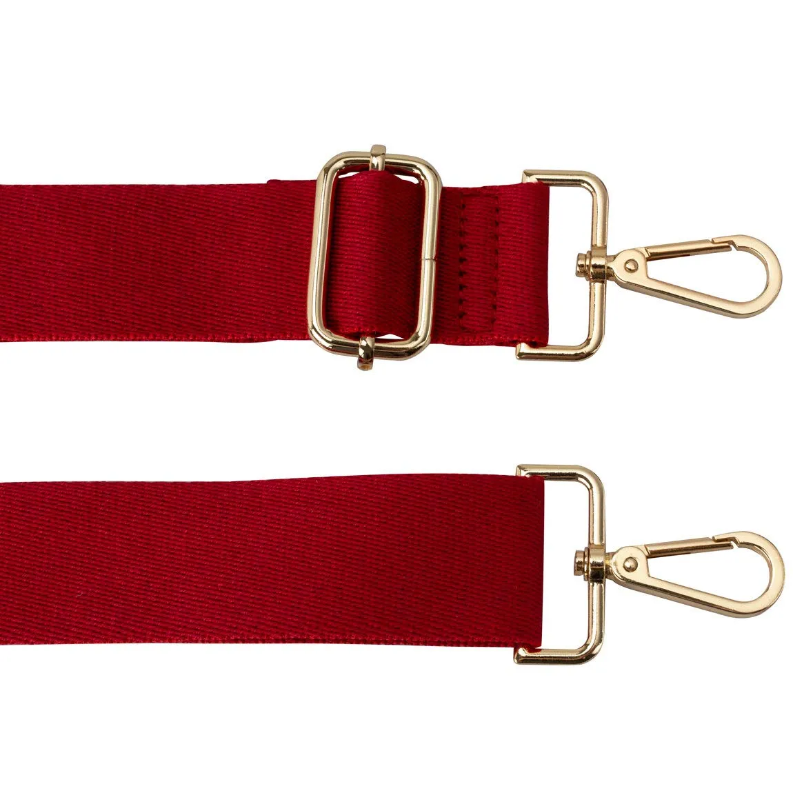 Allzedream Tracolla morbida e regolabile per borsa, Rosso, Medium - immagine 4