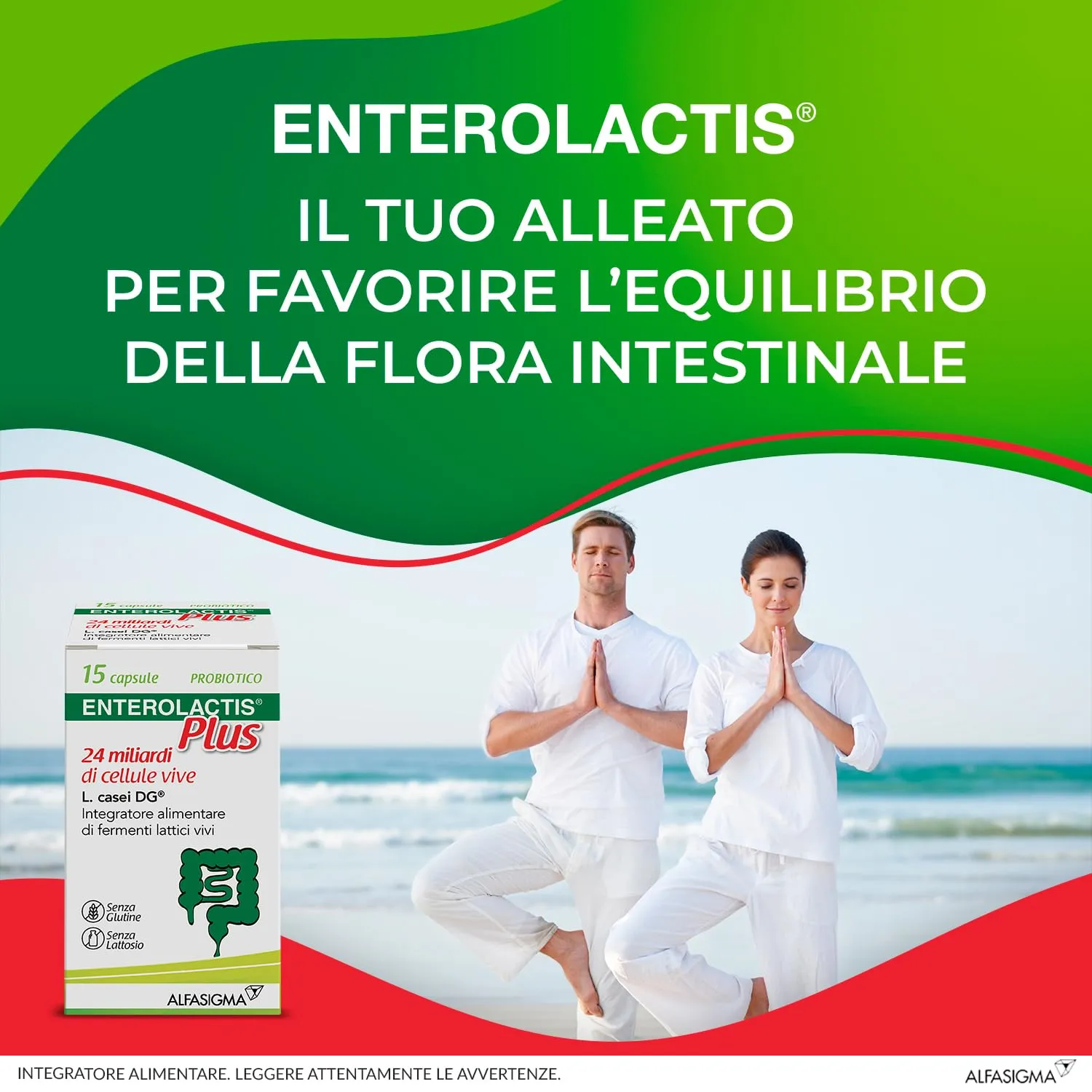 Enterolactis Plus, 15 capsule - immagine 2