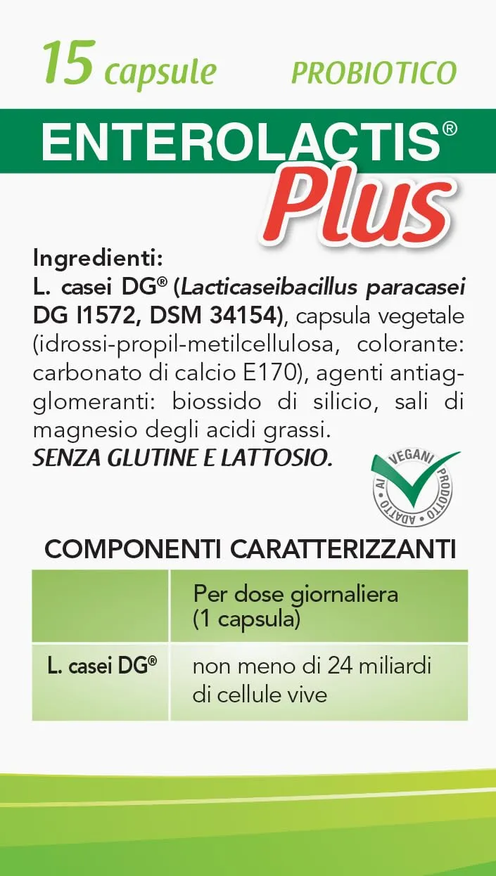 Enterolactis Plus, 15 capsule - immagine 8