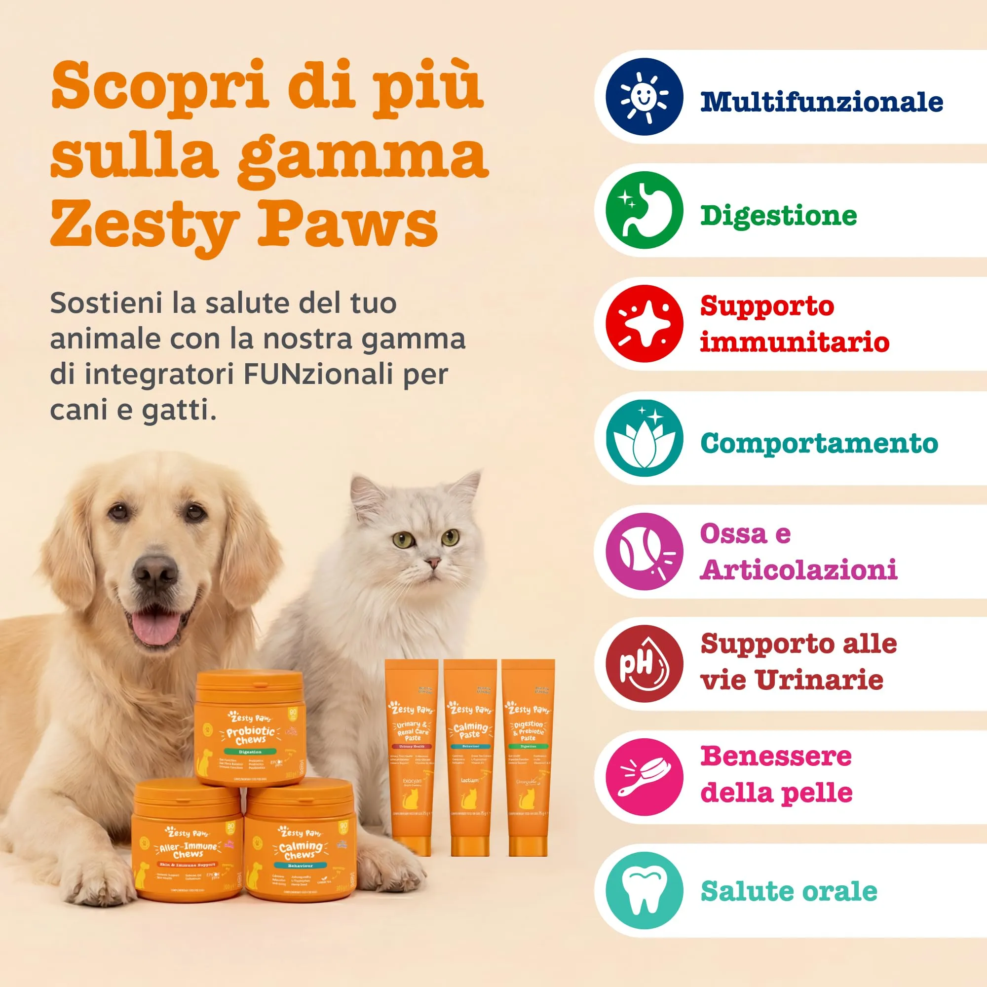 Zesty Paws Multivitamin 9-in-1 Senior, Turkey Flavor, 90 Soft Chews - immagine 10