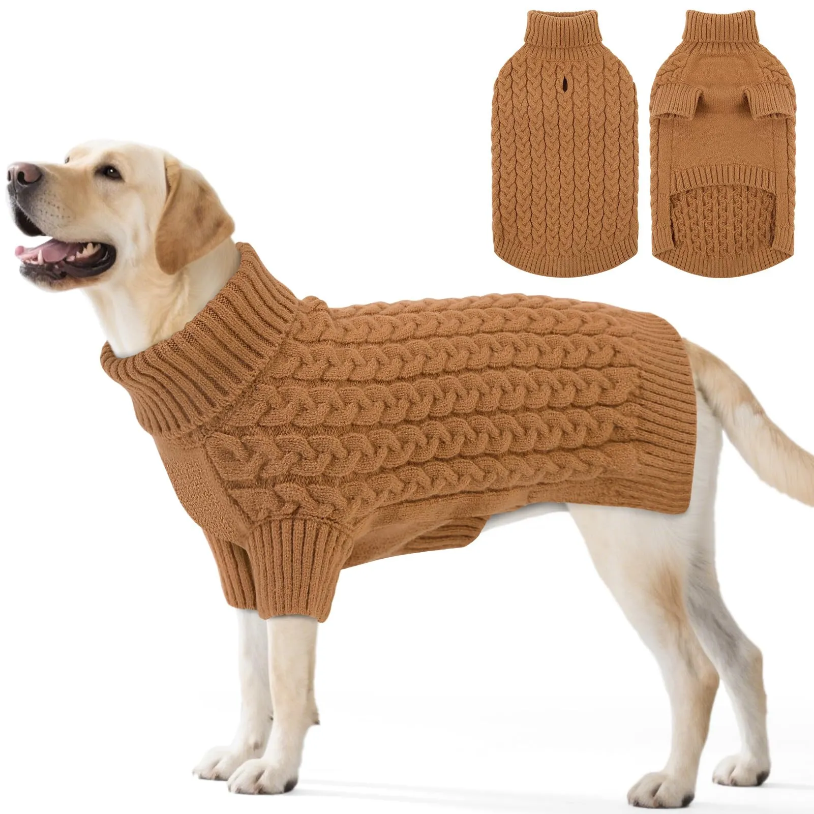 ASENKU Maglione per Cani Grandi, Taglia 2XL - immagine 1