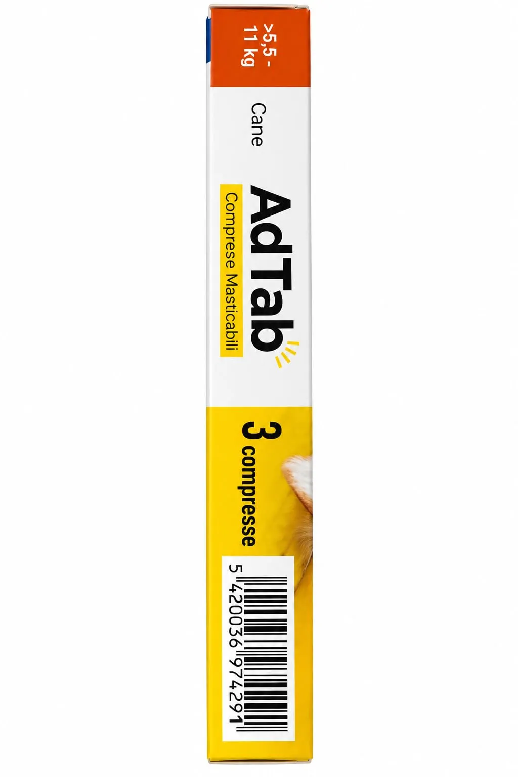 Elanco Antiparassitario Compresse Masticabili per Cane 5,5-11 kg, 3 Compresse - immagine 3