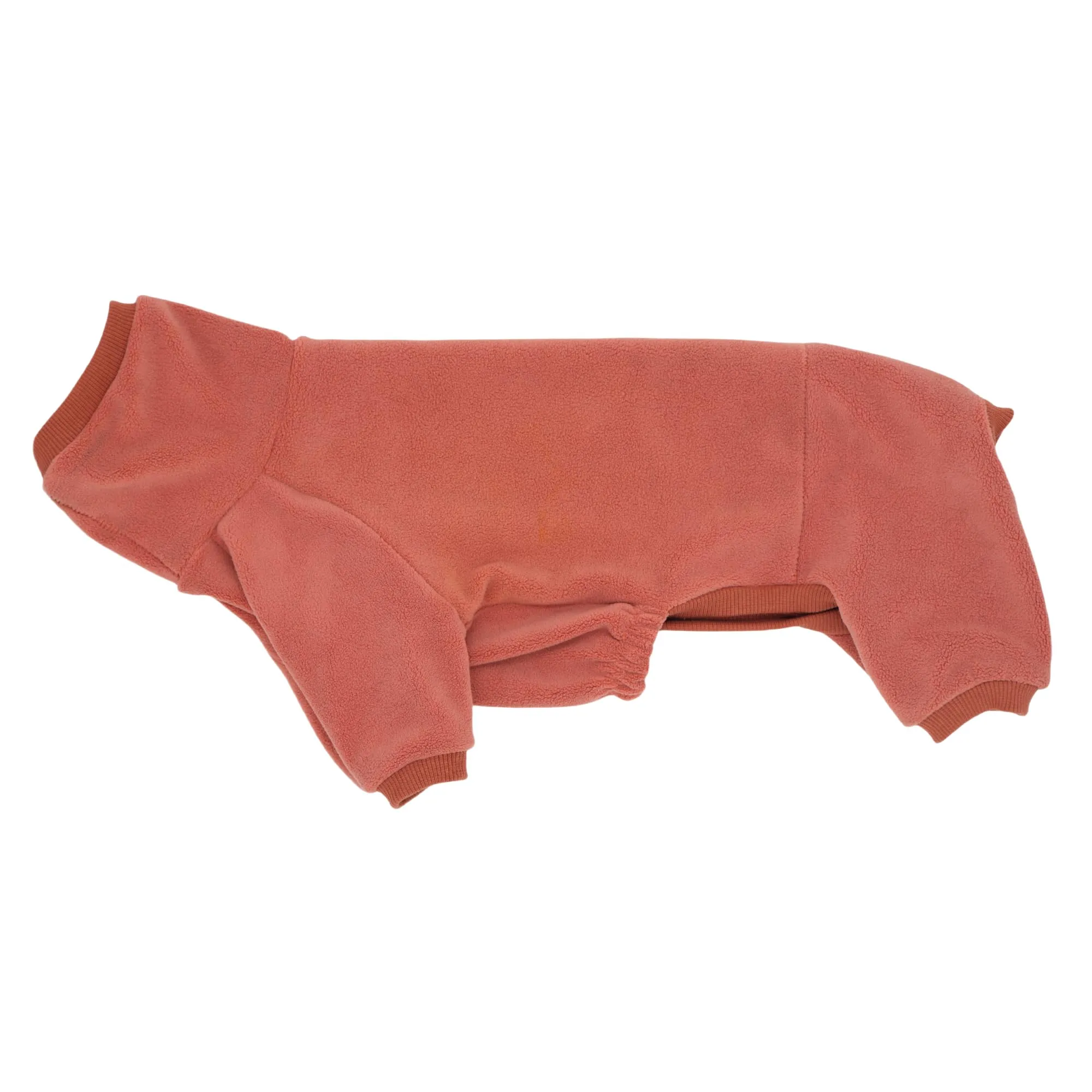 ESCCBOO Maglione a collo alto per bassotti, rosso, M - immagine 3